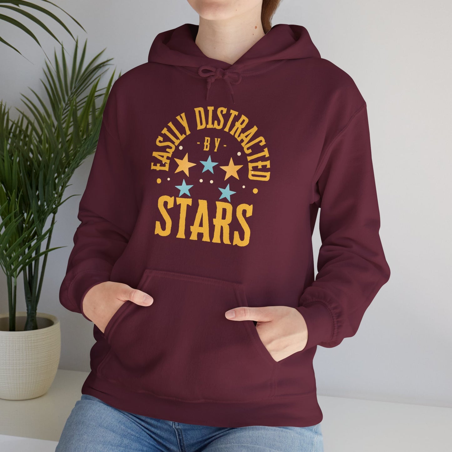 🌠“Easily Distracted by Stars” Cosmic Daydreamer Hoodie✨🌌