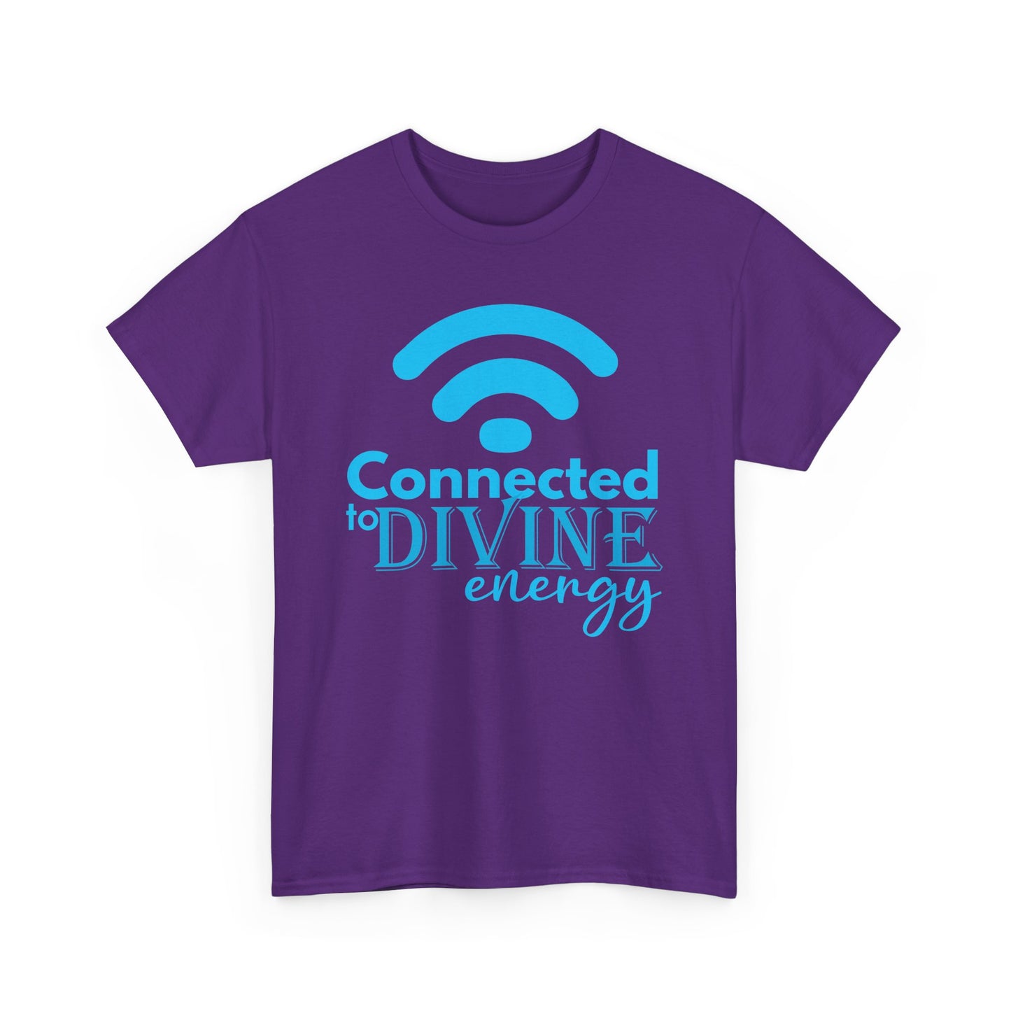 Divine Frequency - Spiritual Connection Heavy Cotton Tee