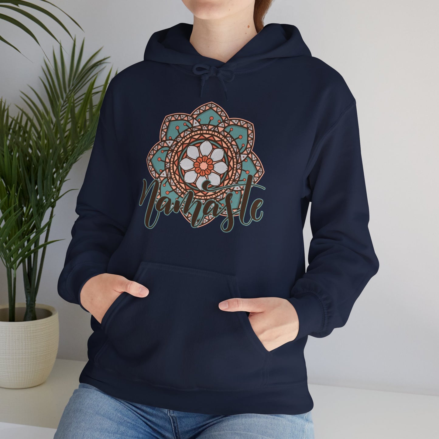 Namaste Hoodie – Wearable Calm & Inner Light🌸🕊️