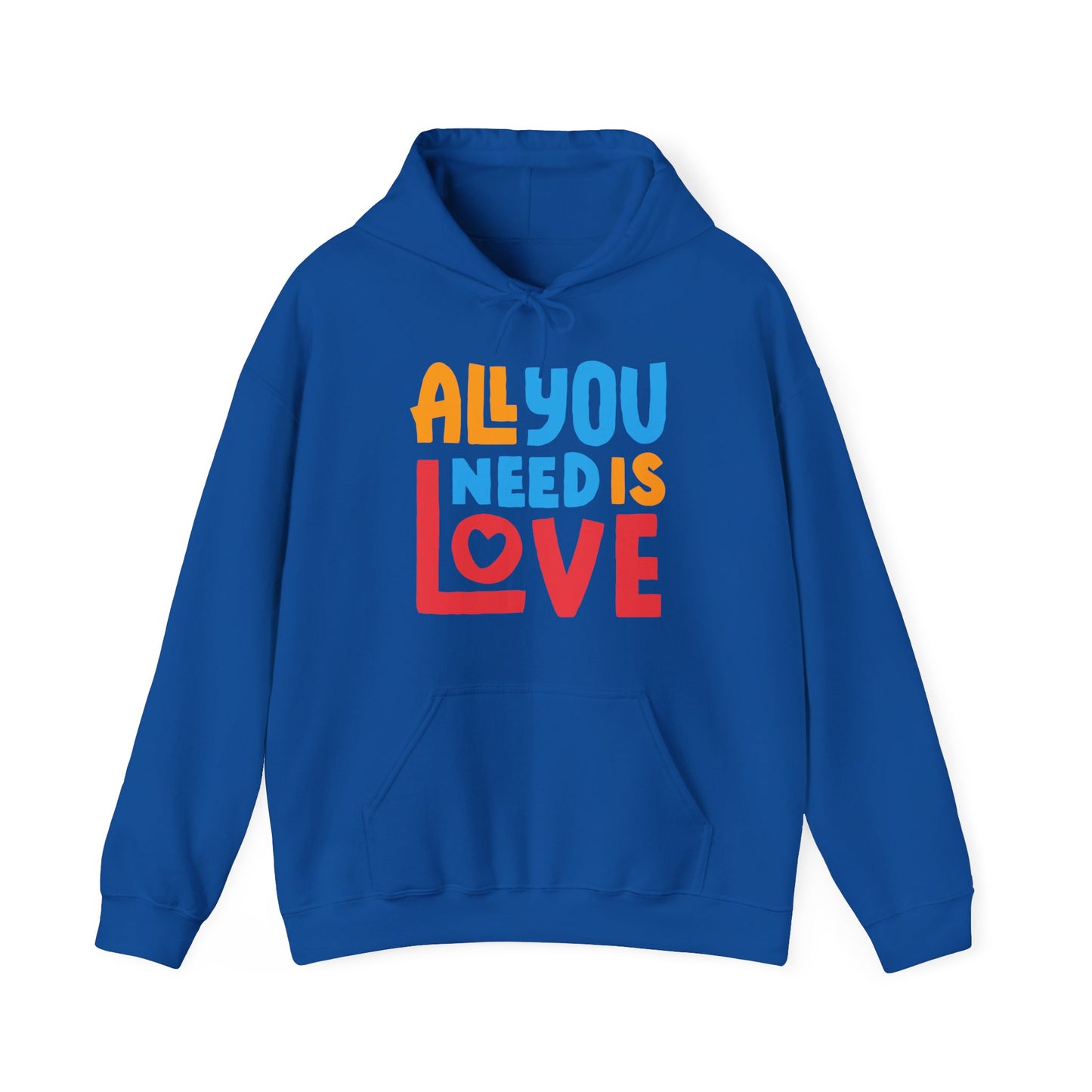 🌈All You Need Is Love Hoodie – Cozy Colorful Reminder of What Matters Most❤️🌈✨