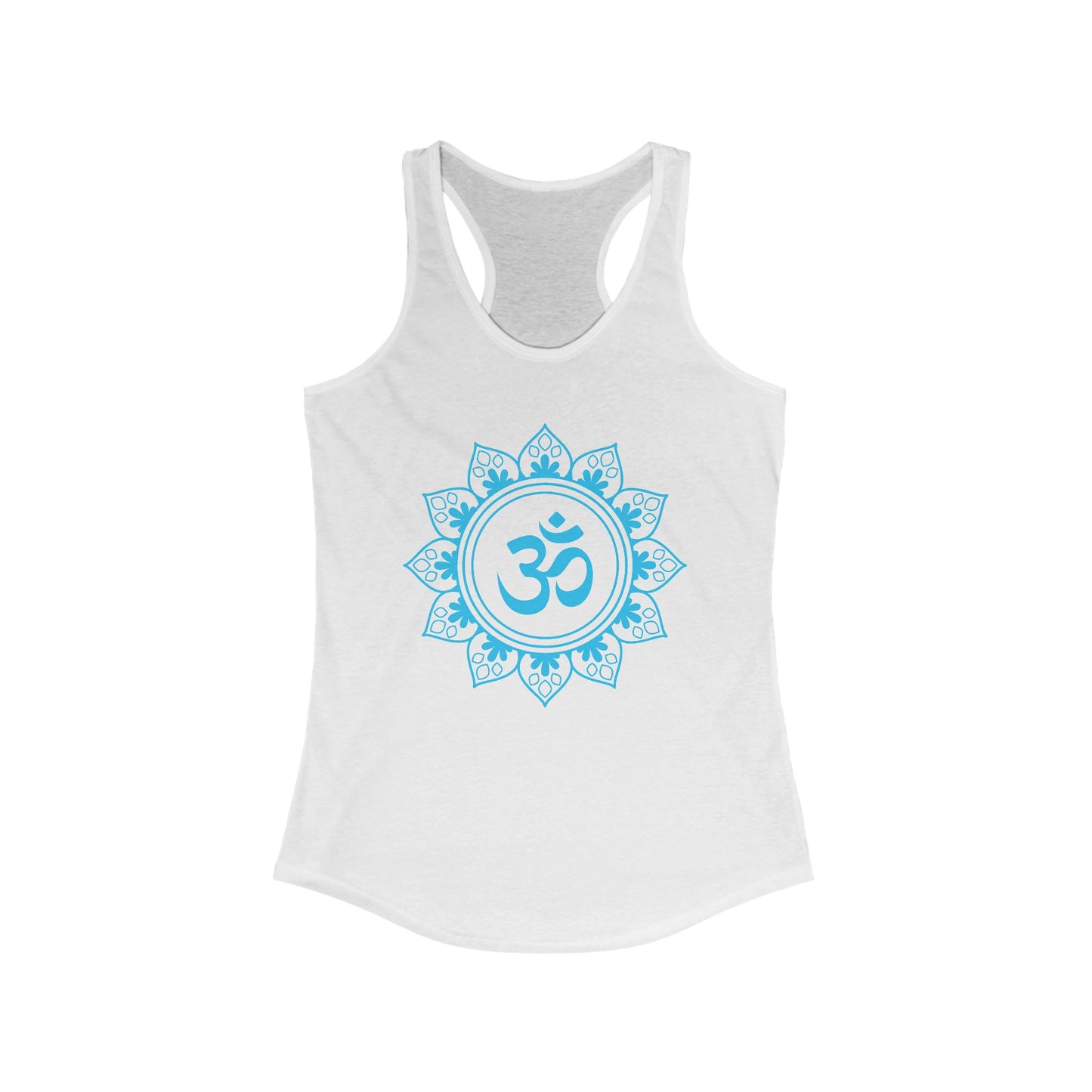 "Om Mandala" Racerback Tank - Spiritual Strength Meets Everyday Comfort