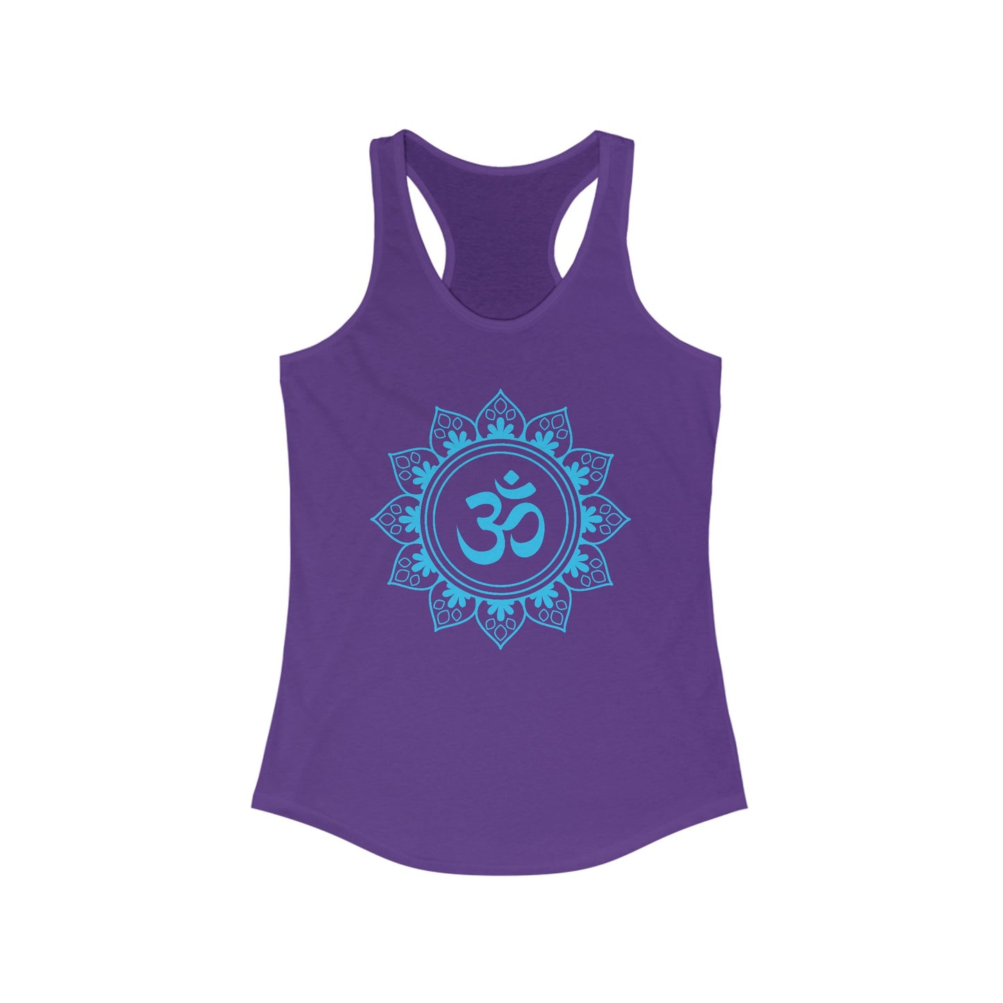 "Om Mandala" Racerback Tank - Spiritual Strength Meets Everyday Comfort