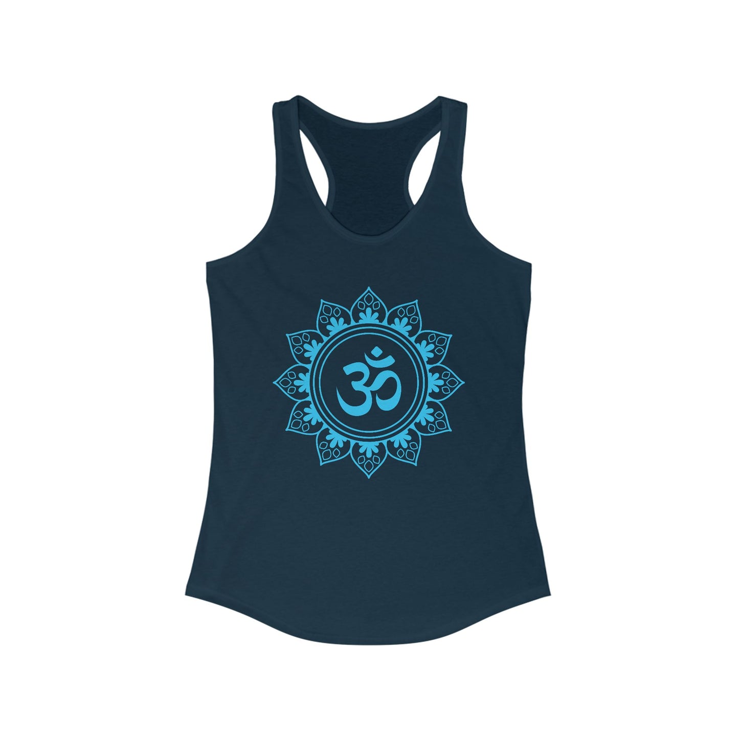 "Om Mandala" Racerback Tank - Spiritual Strength Meets Everyday Comfort