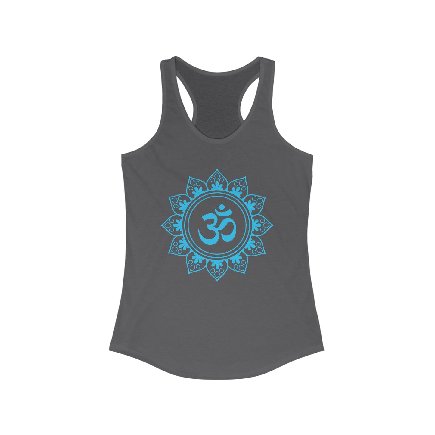 "Om Mandala" Racerback Tank - Spiritual Strength Meets Everyday Comfort