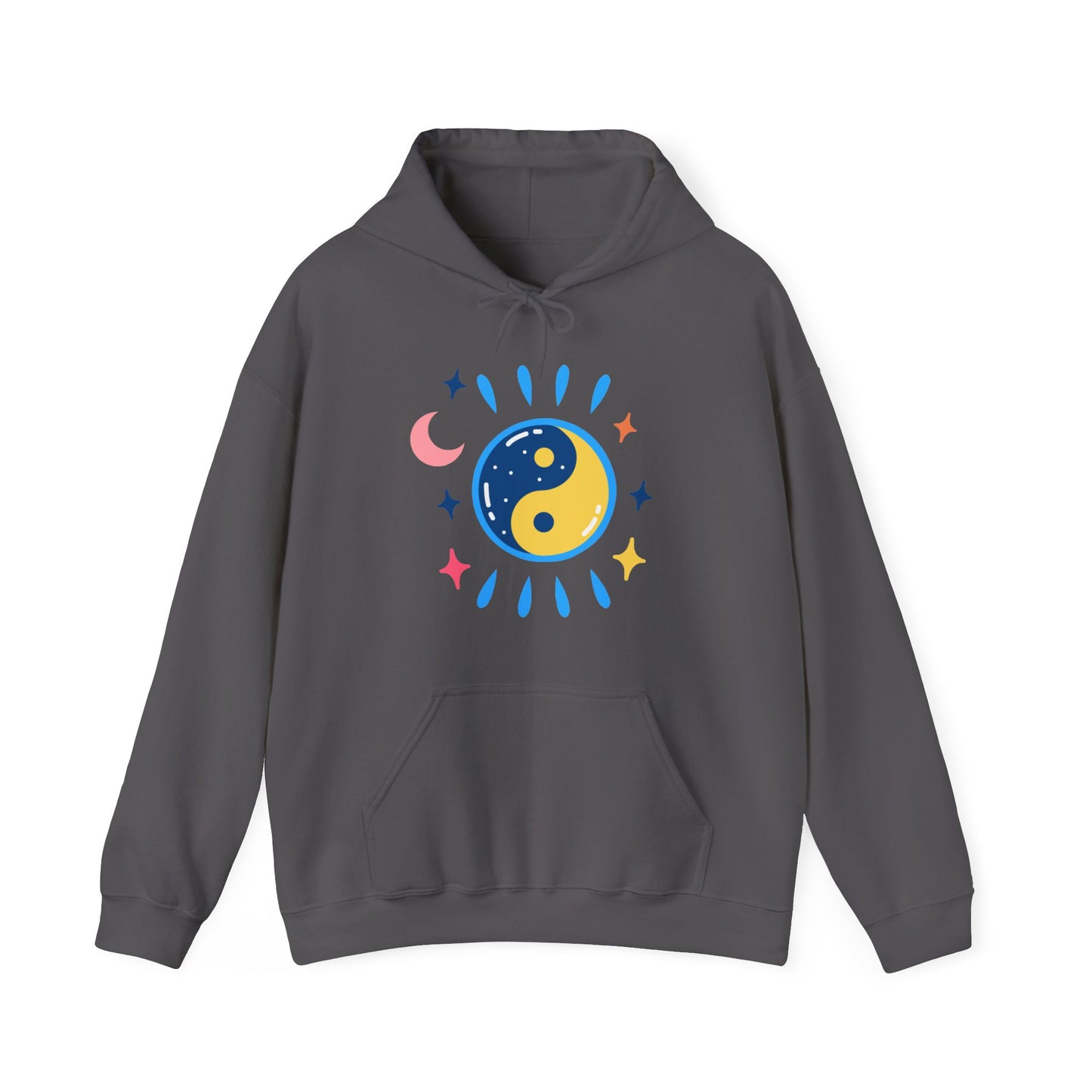 🌙Lunar Balance Hoodie - Wrapped in Cosmic Harmony ✨