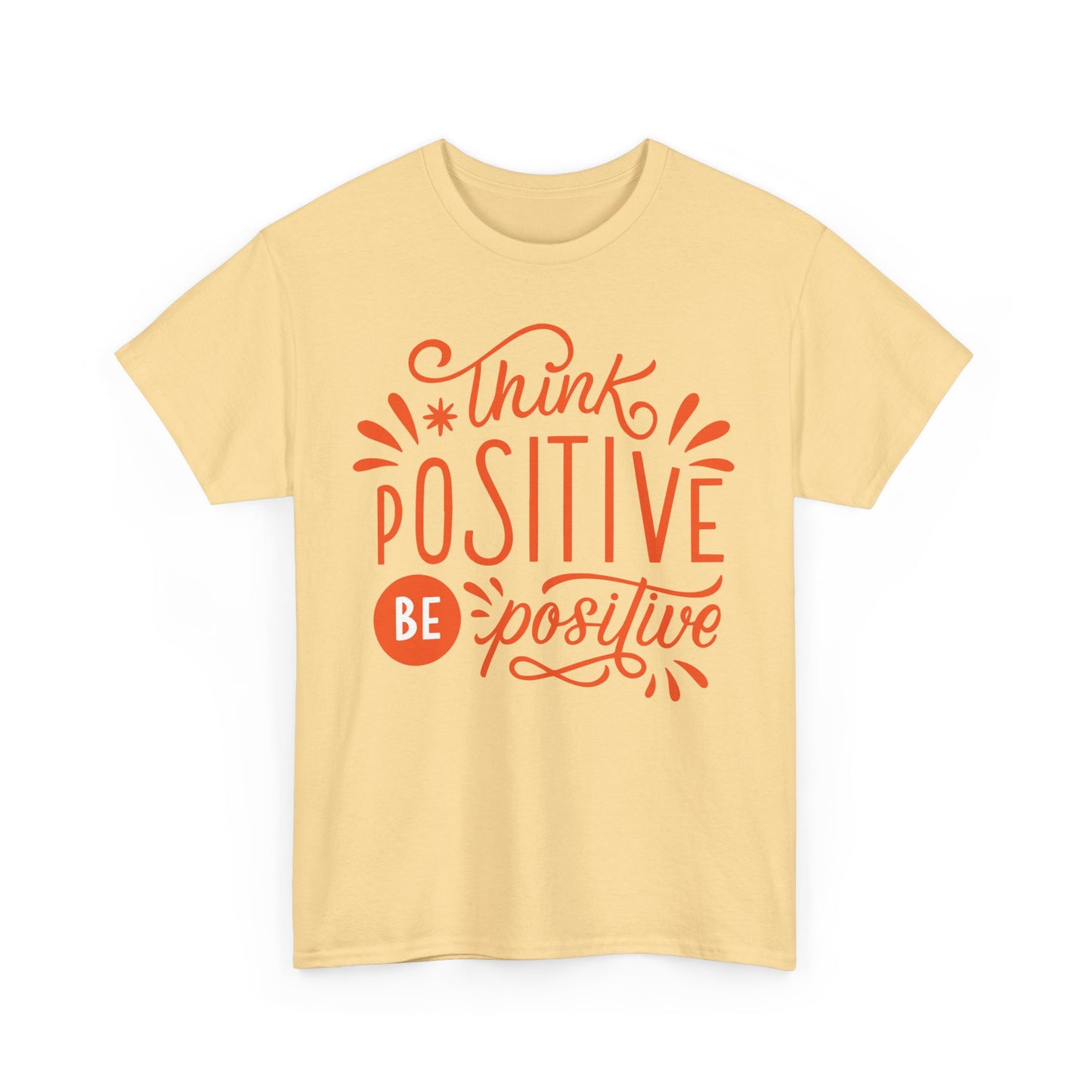 Radiant Mindset Heavy Cotton Tee - Where Thoughts Bloom Into Light
