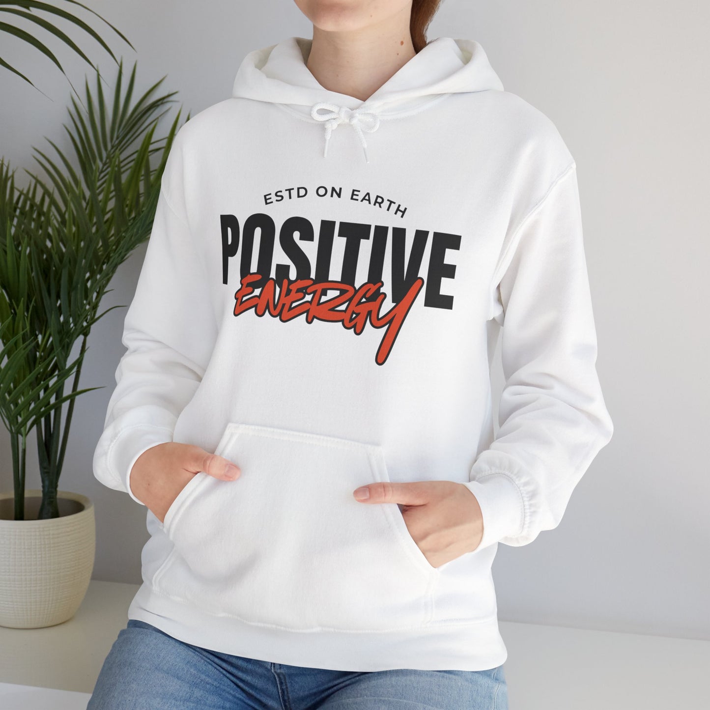 🌞Positive Energy Hoodie — Radiate Light, Ground in Presence✨🌿