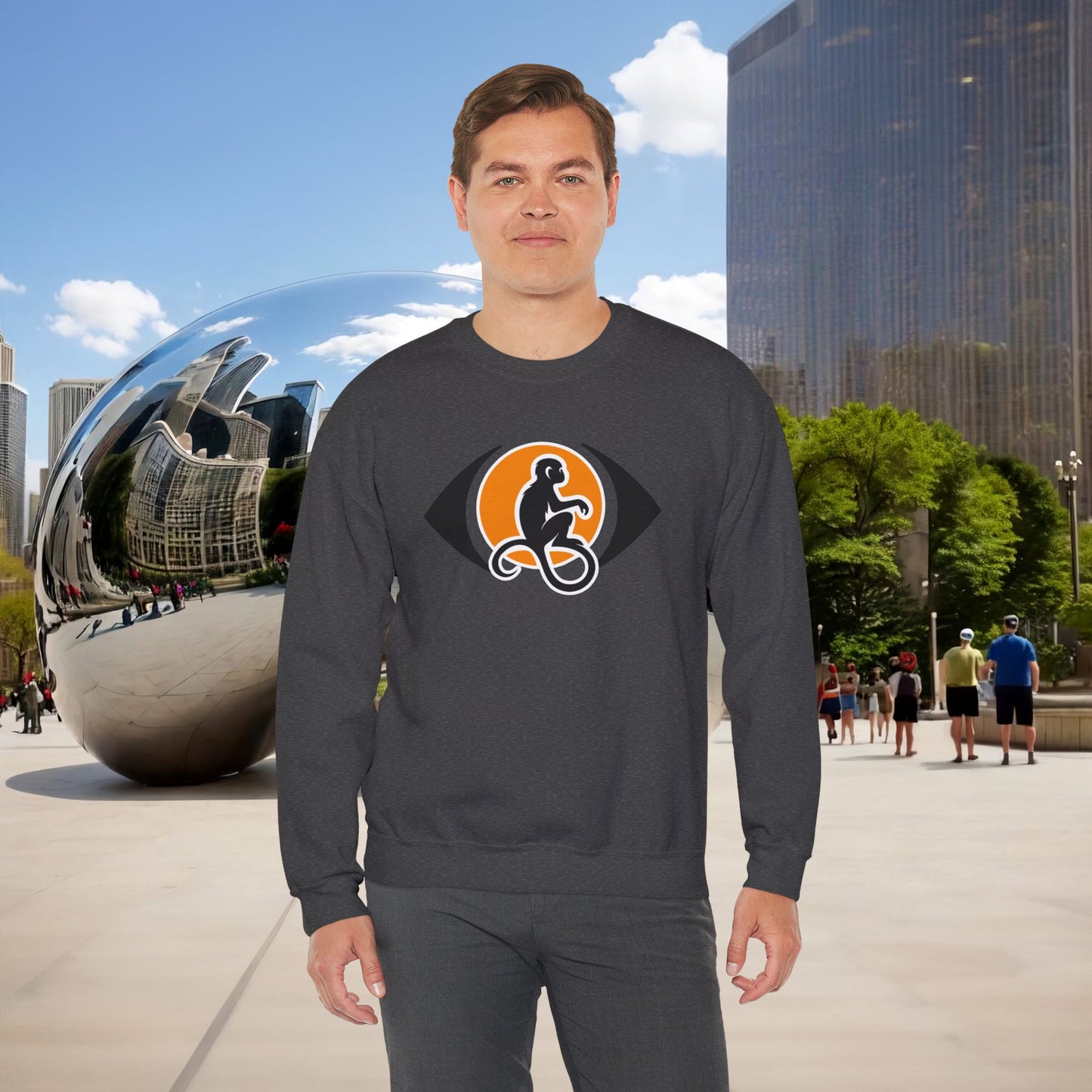 🌑 THE THREE STATES OF MIND — Menaste Symbolic Crewneck