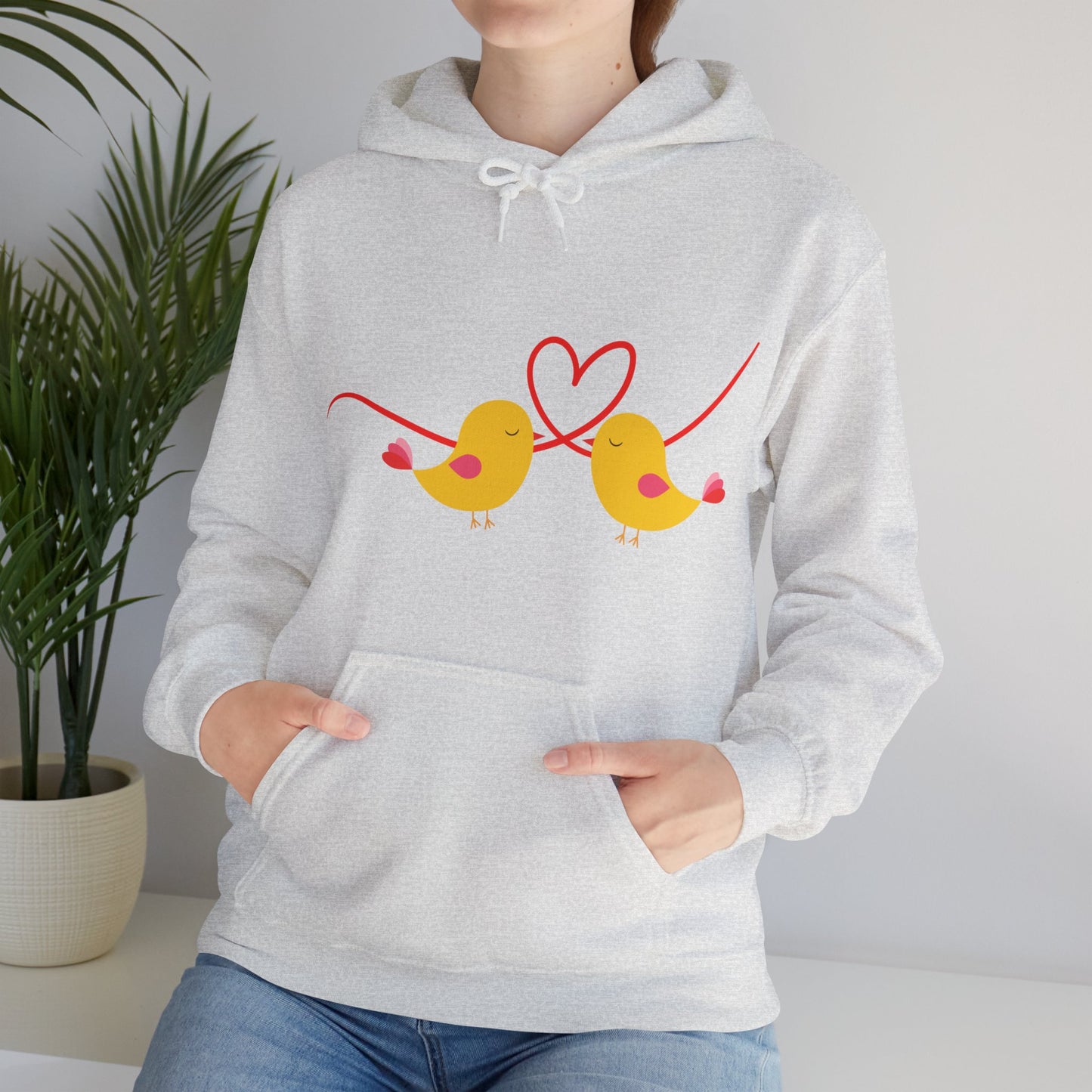 🕊️“Two Souls, One Heart” Hoodie – A Cozy Embrace of Love & Connection