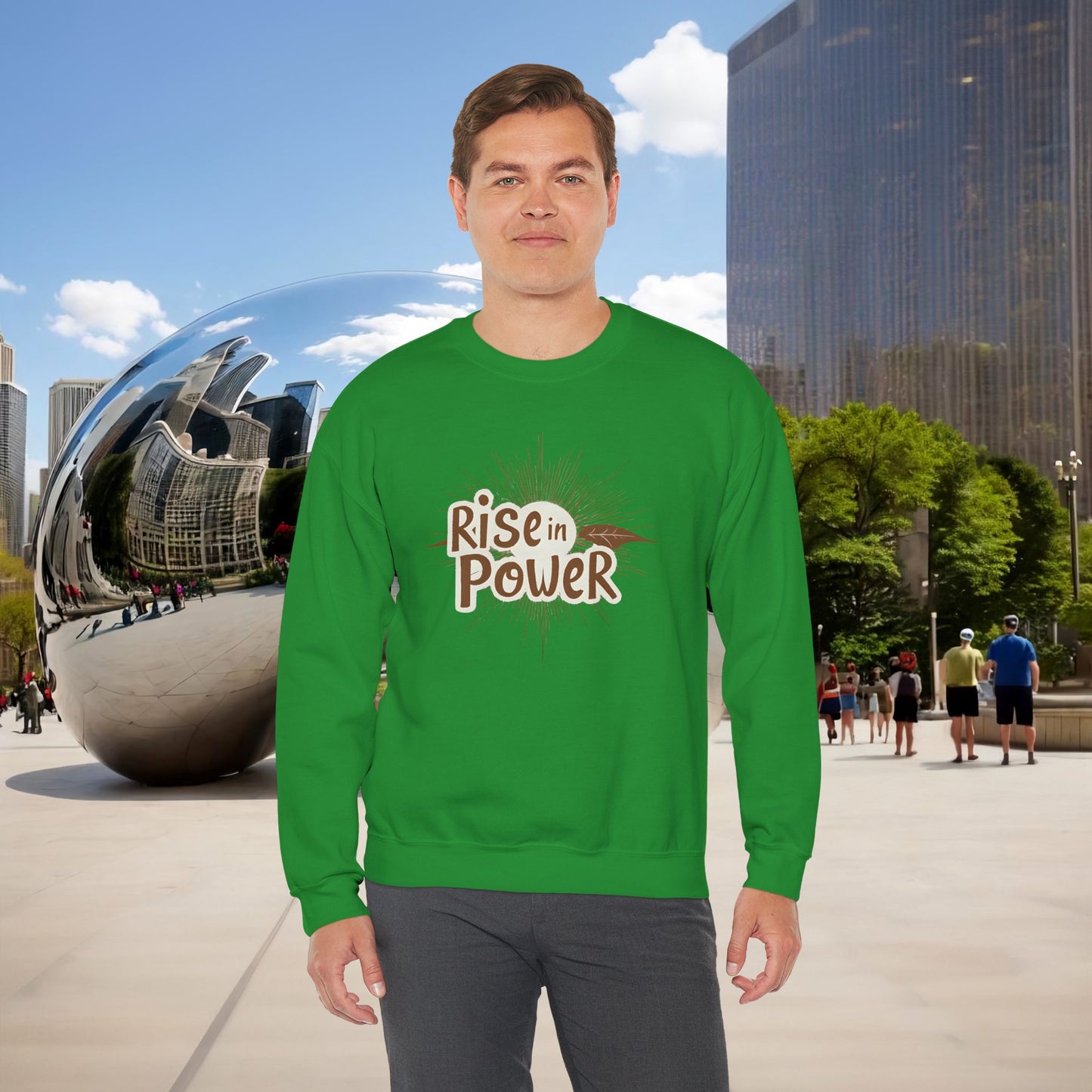 🔥 RISE IN POWER — Menaste Crewneck Sweatshirt