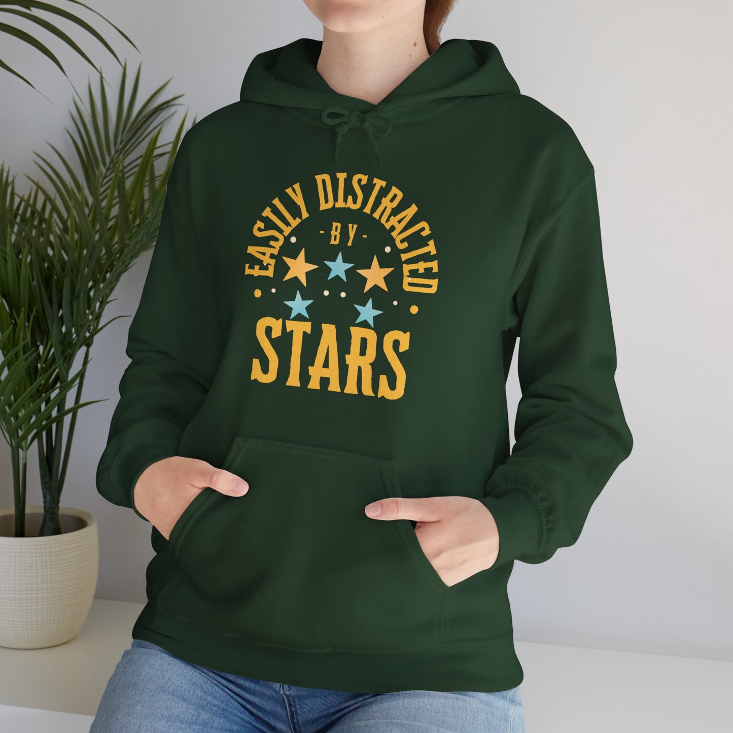 🌠“Easily Distracted by Stars” Cosmic Daydreamer Hoodie✨🌌