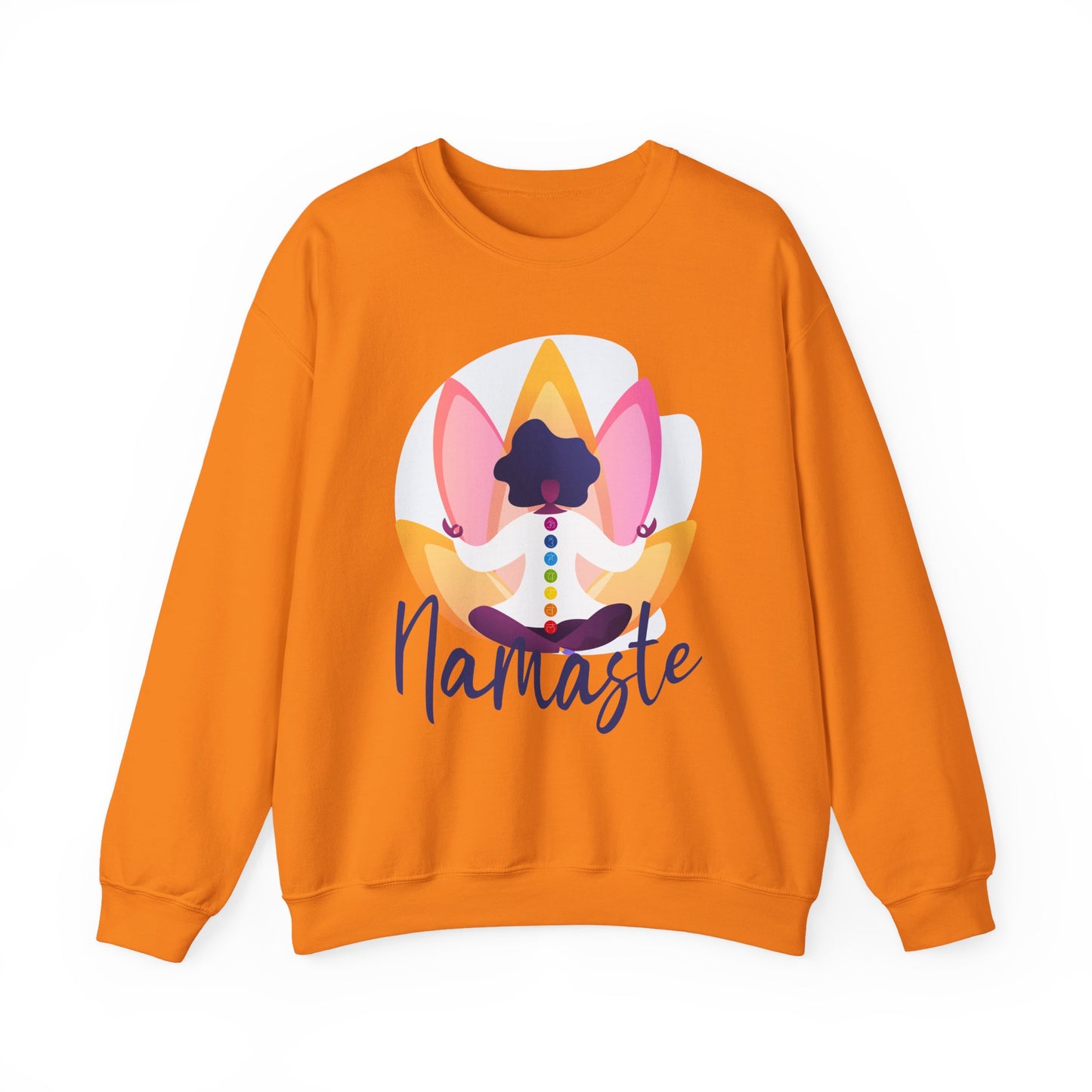 🌸Rooted Light - Namaste Chakra Crewneck Sweatshirt