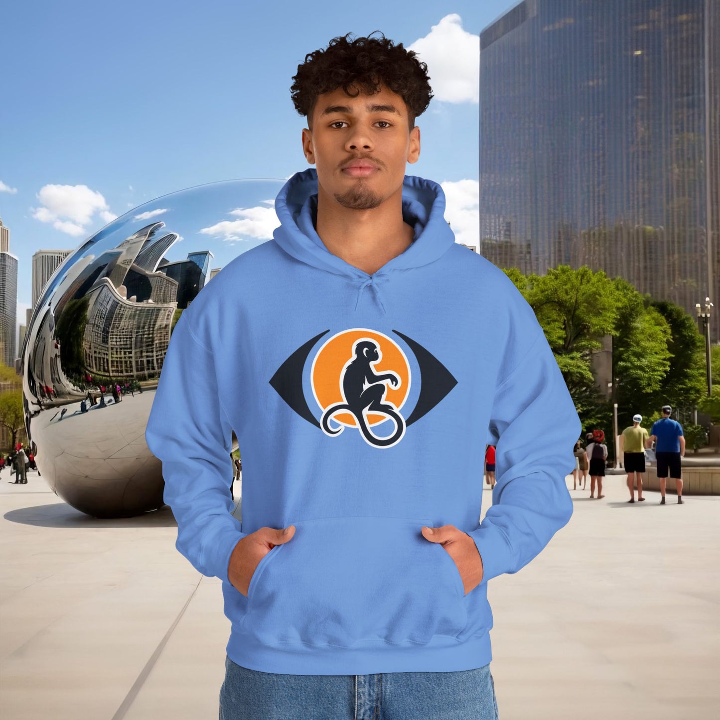 🌑 THE THREE STATES OF MIND — Symbolic Menaste Hoodie