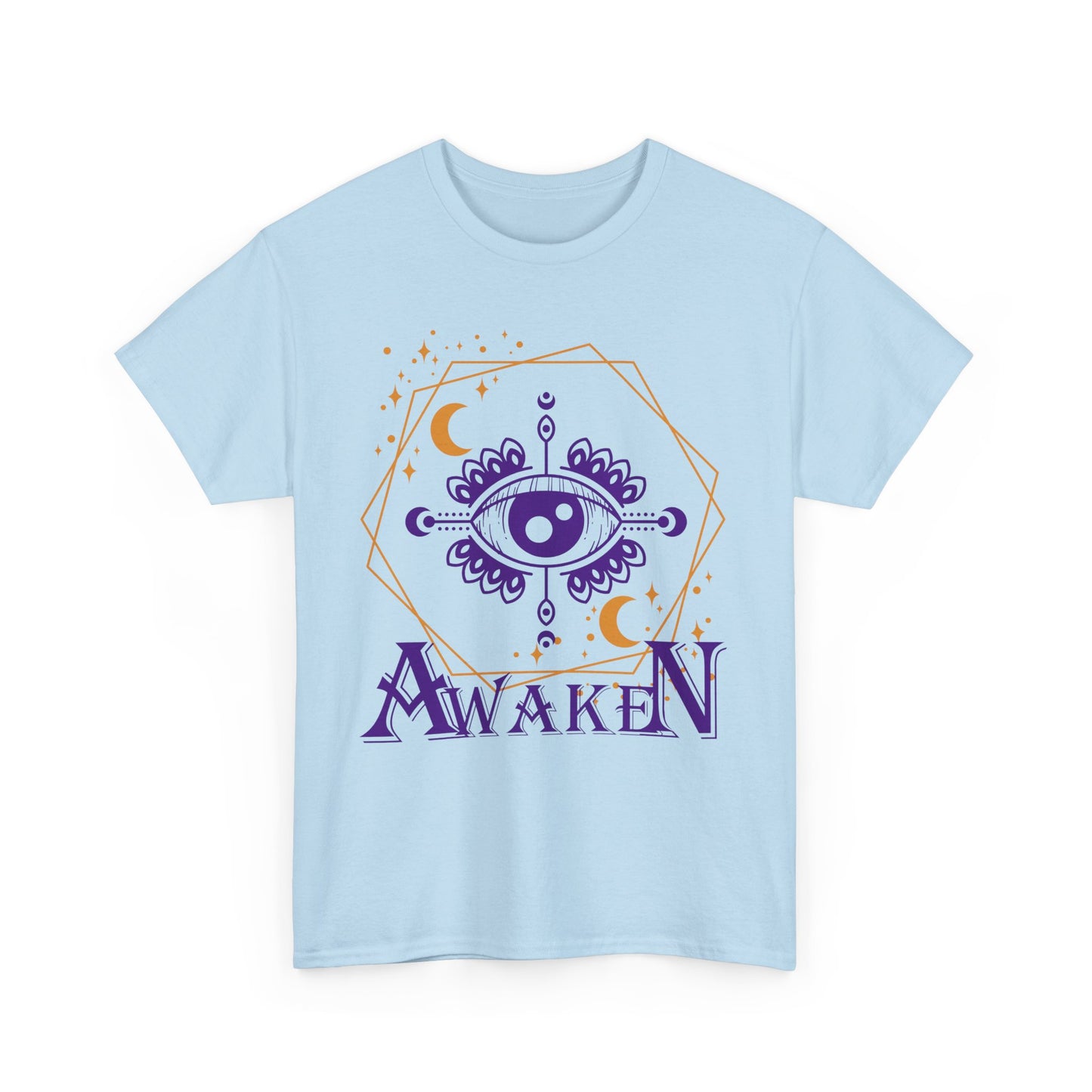 "Awaken" - "Third Eye" - Spiritual Heavy Cotton Tee