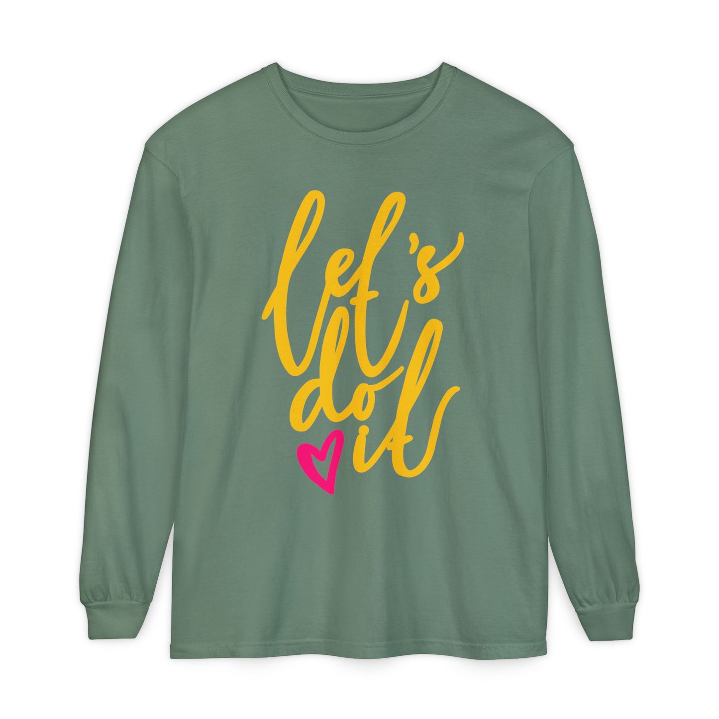 💖 Let’s Do It - Heartfelt Momentum Long Sleeve Tee