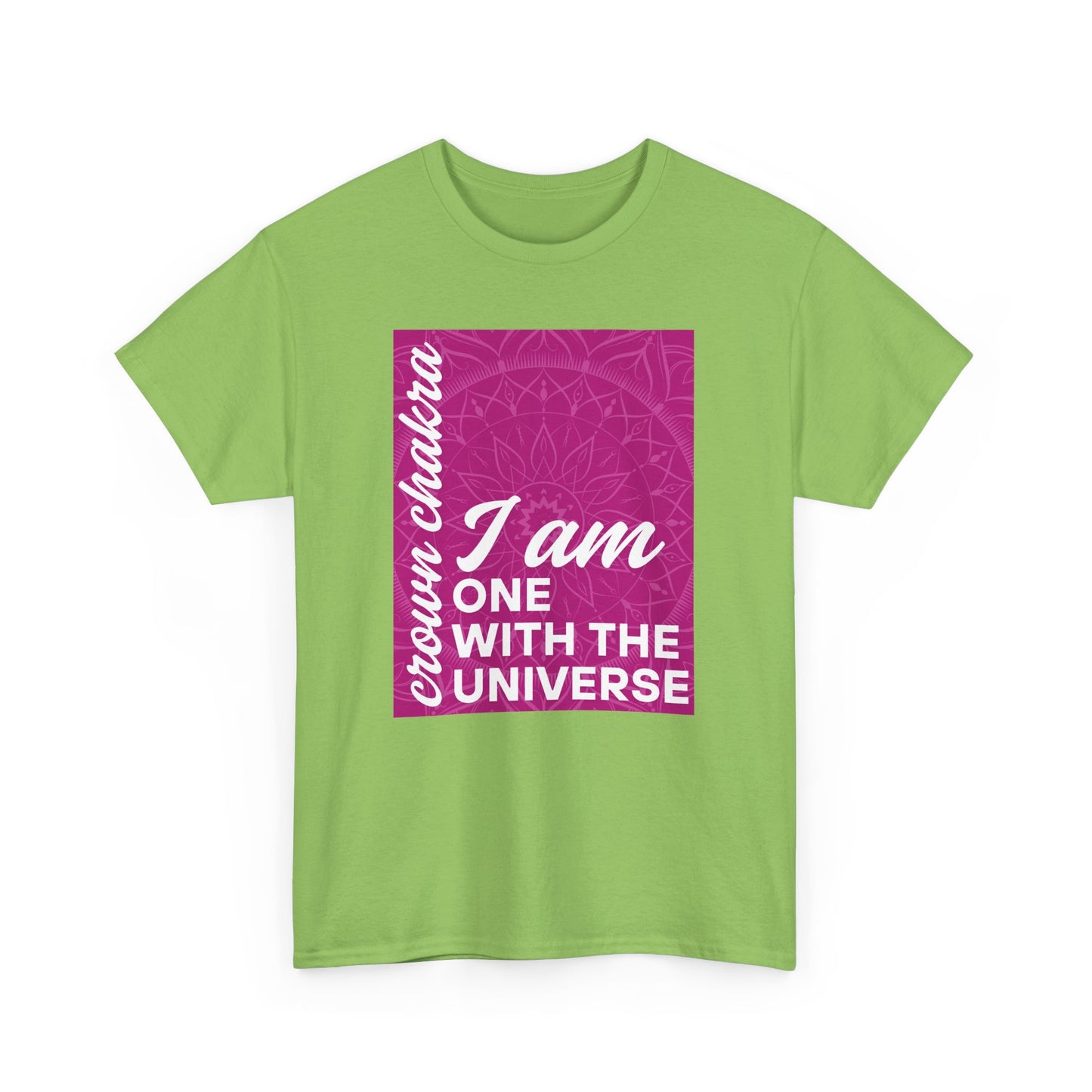 👑Cosmic Unity Heavy Cotton Tee - I Am One with the Universe