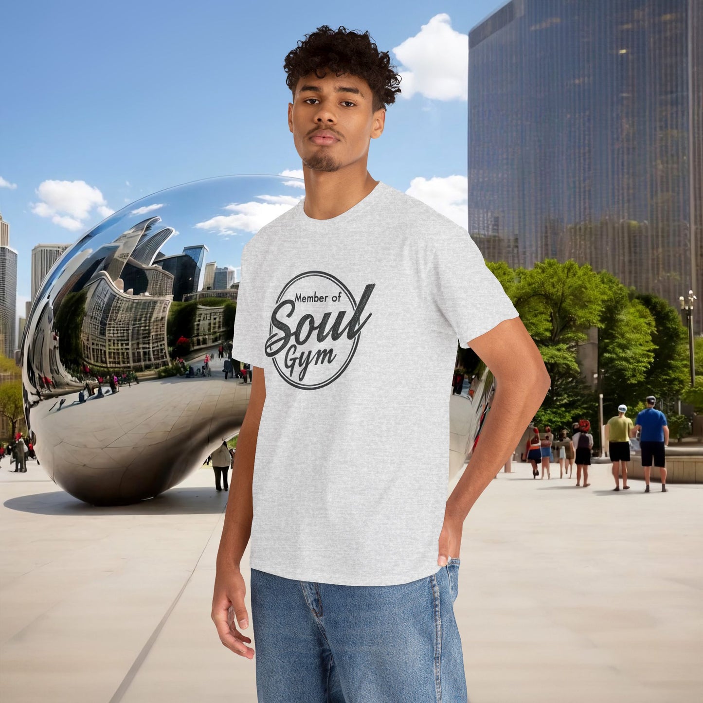 💪 Menaste "Member of the Soul Gym" — Conscious Strength Tee