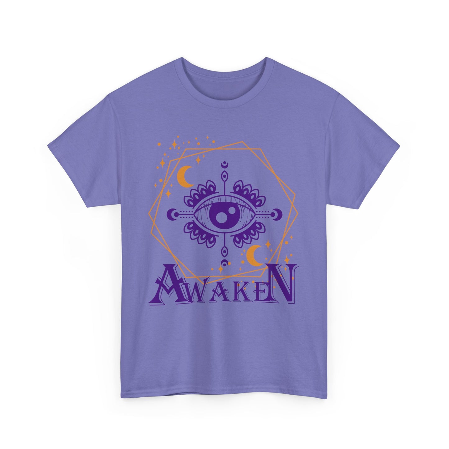 "Awaken" - "Third Eye" - Spiritual Heavy Cotton Tee