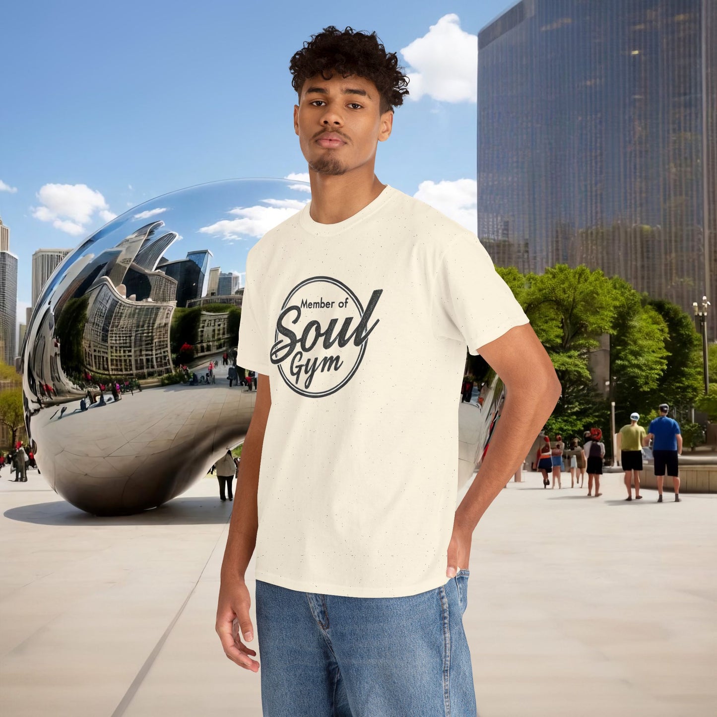 💪 Menaste "Member of the Soul Gym" — Conscious Strength Tee