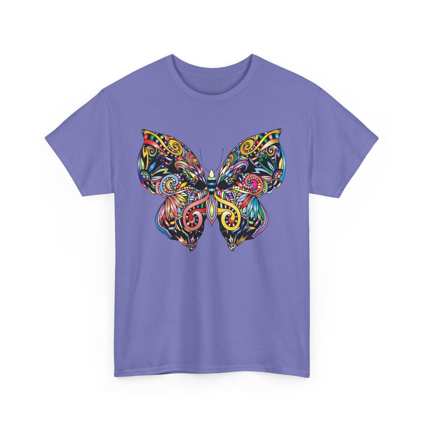 🦋Rebirth in Color Heavy Cotton Tee - Emerge, Evolve, Expand