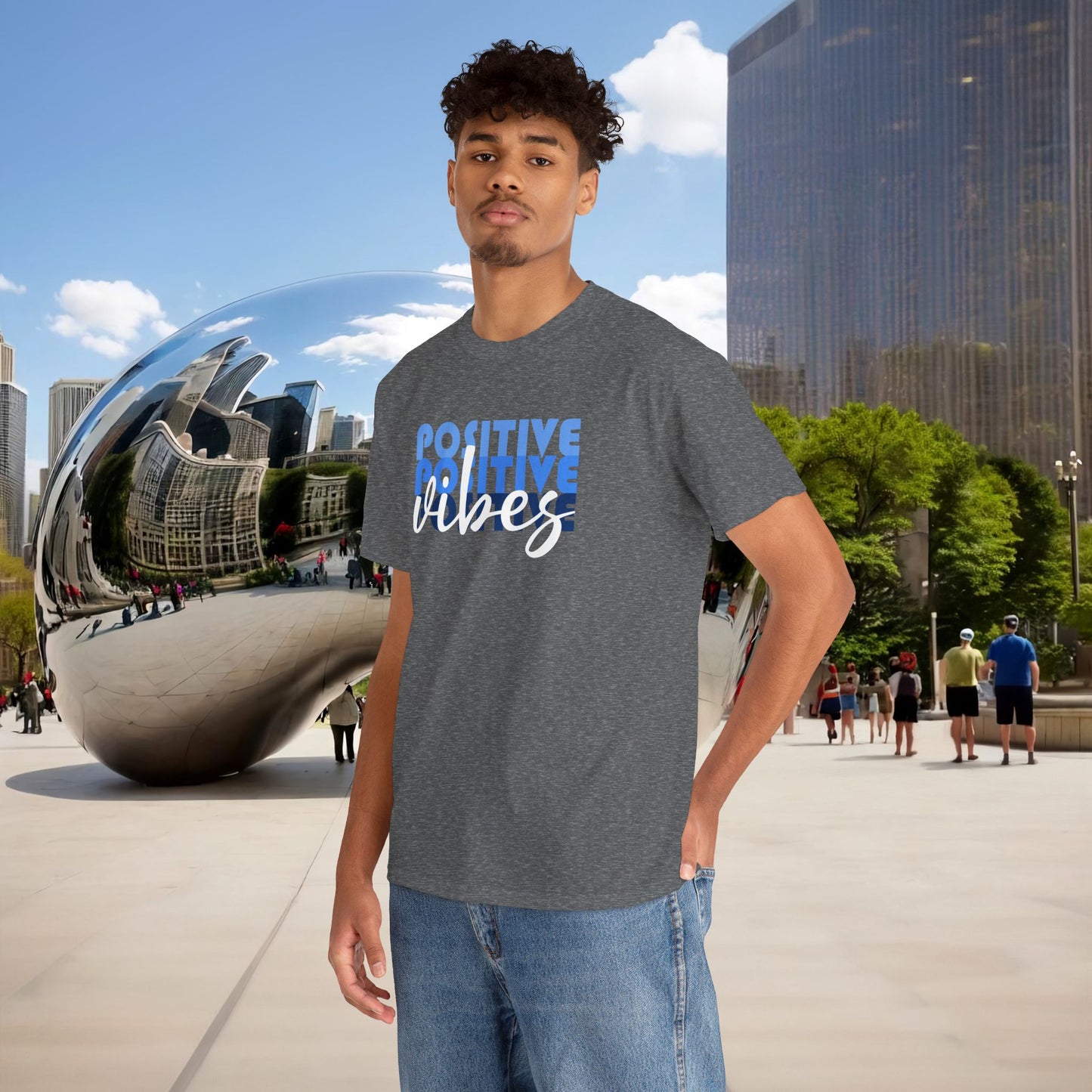 ⚡ POSITIVE FREQUENCY — Menaste™ T-Shirt