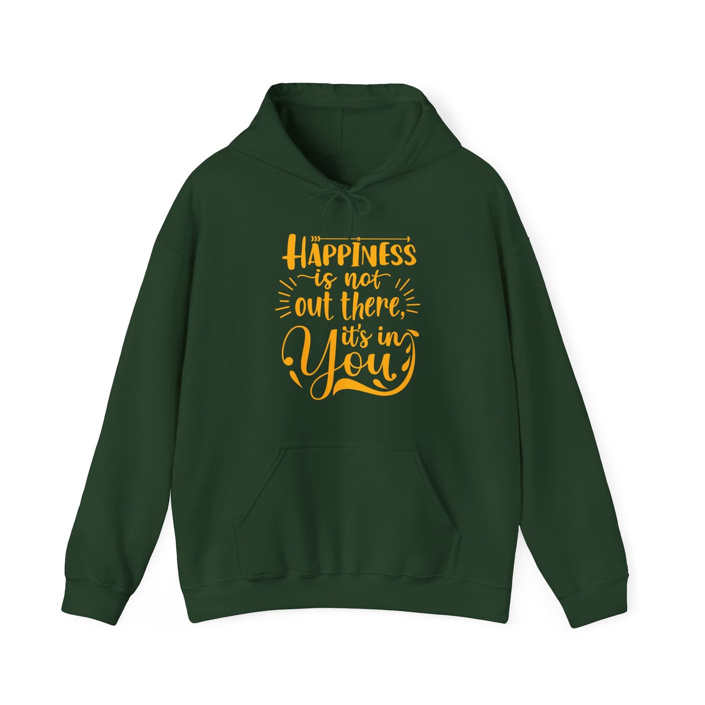 Happiness Is Within Hoodie – Mindful Comfort & Inner Joy🌿🌞✨