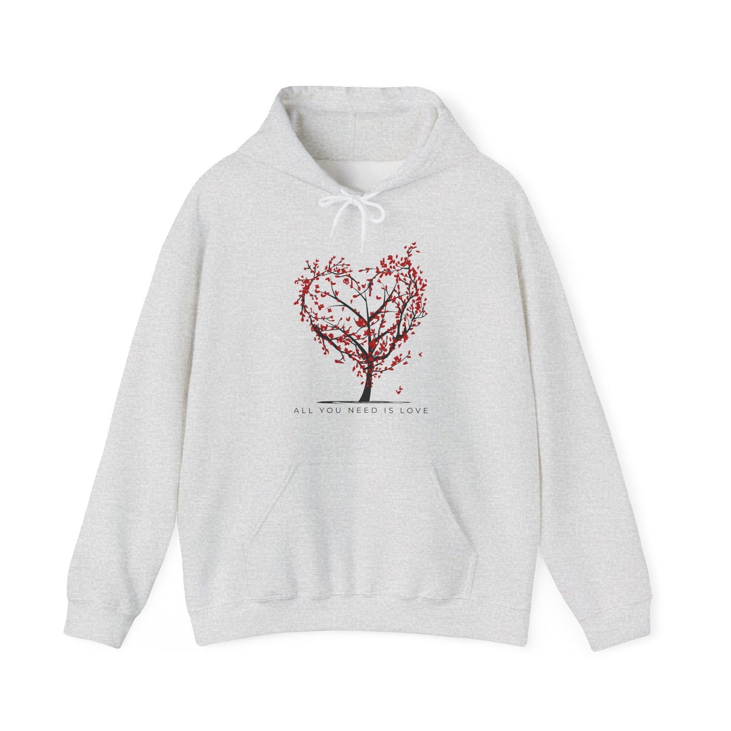 ❤️All You Need Is Love Hoodie – Heartfelt Comfort for Soulful Living🌳