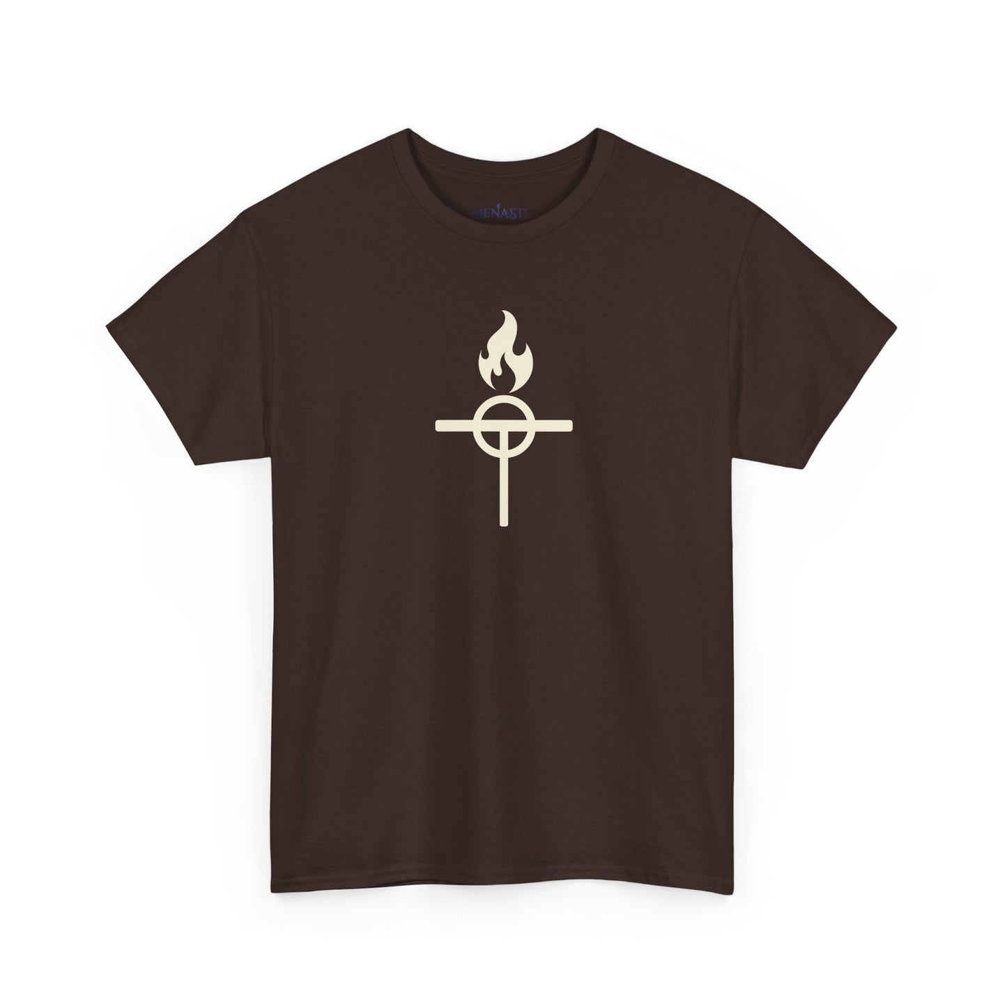 ⚔️ The Warrior Monk Sigil — Menaste Monastic T-Shirt