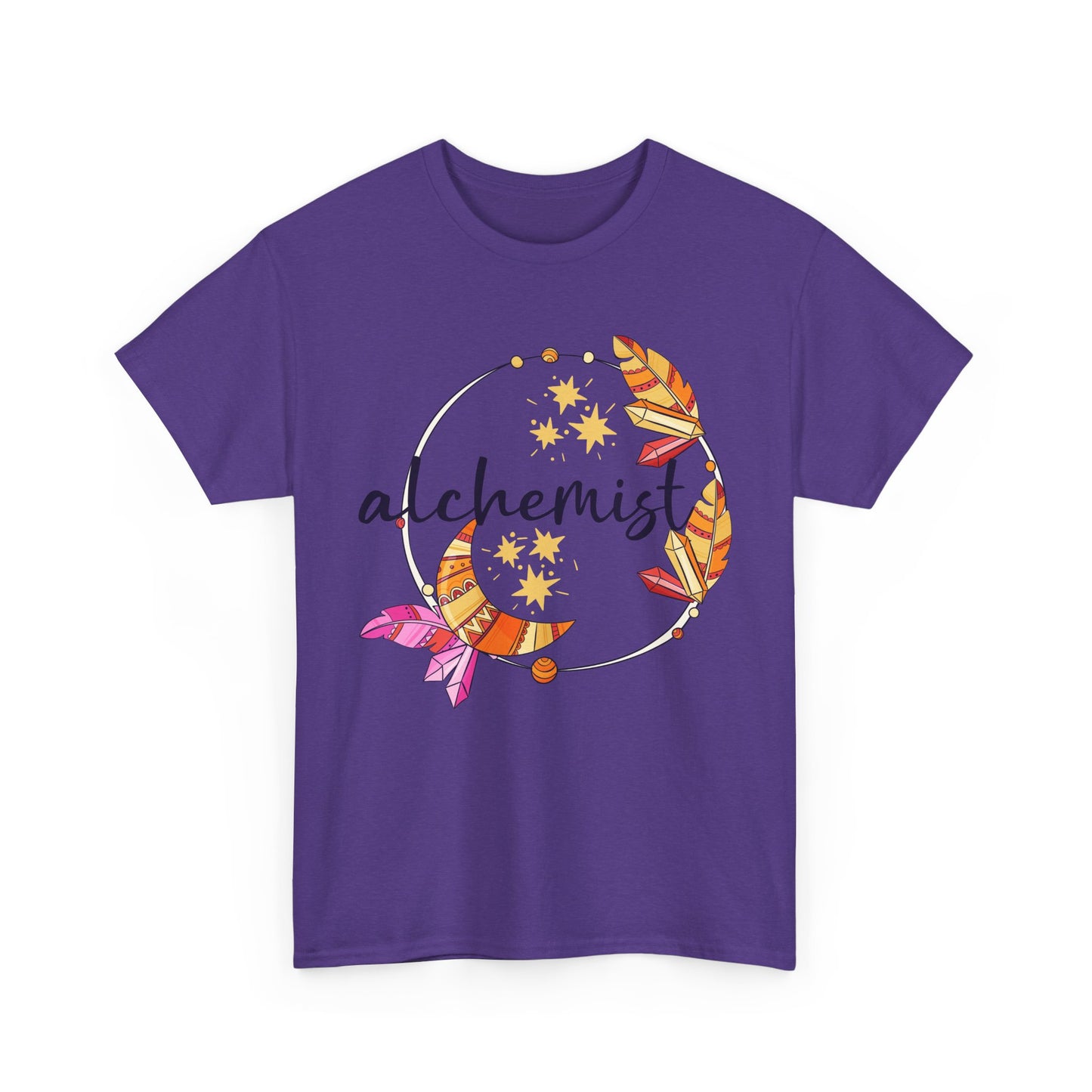 "Alchemist of the Soul" - Boho Style Heavy Cotton Tee