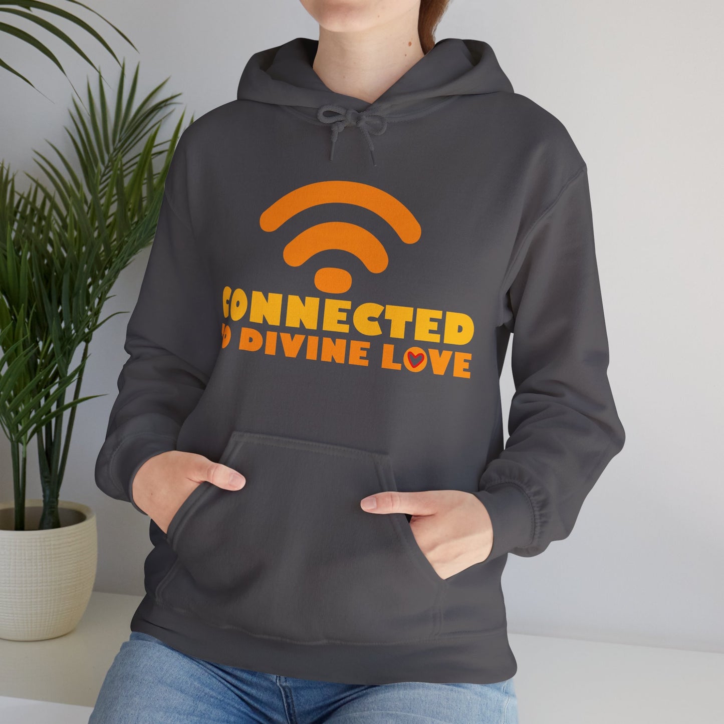 🌐💖Connected to Divine Love Hoodie🌐💖