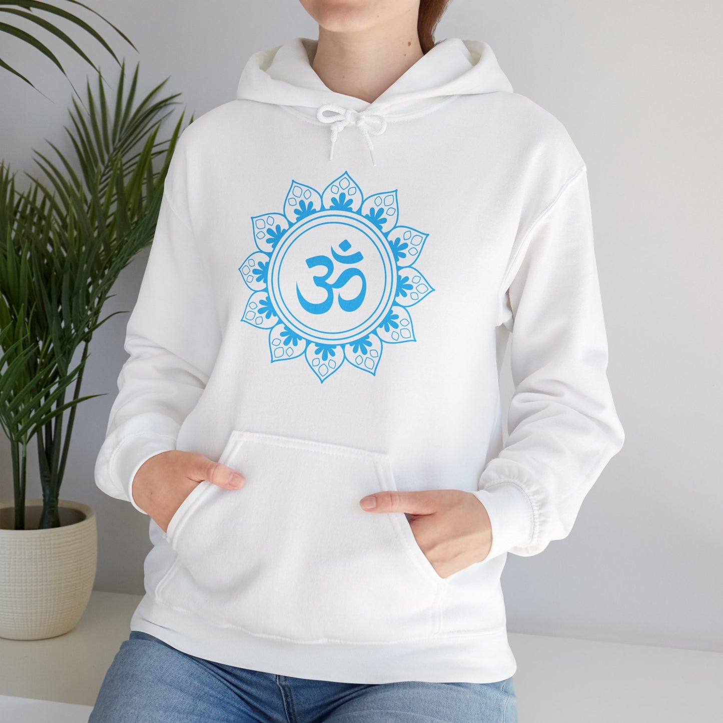 🕉️Tranquil Om Mandala Hoodie🌿✨