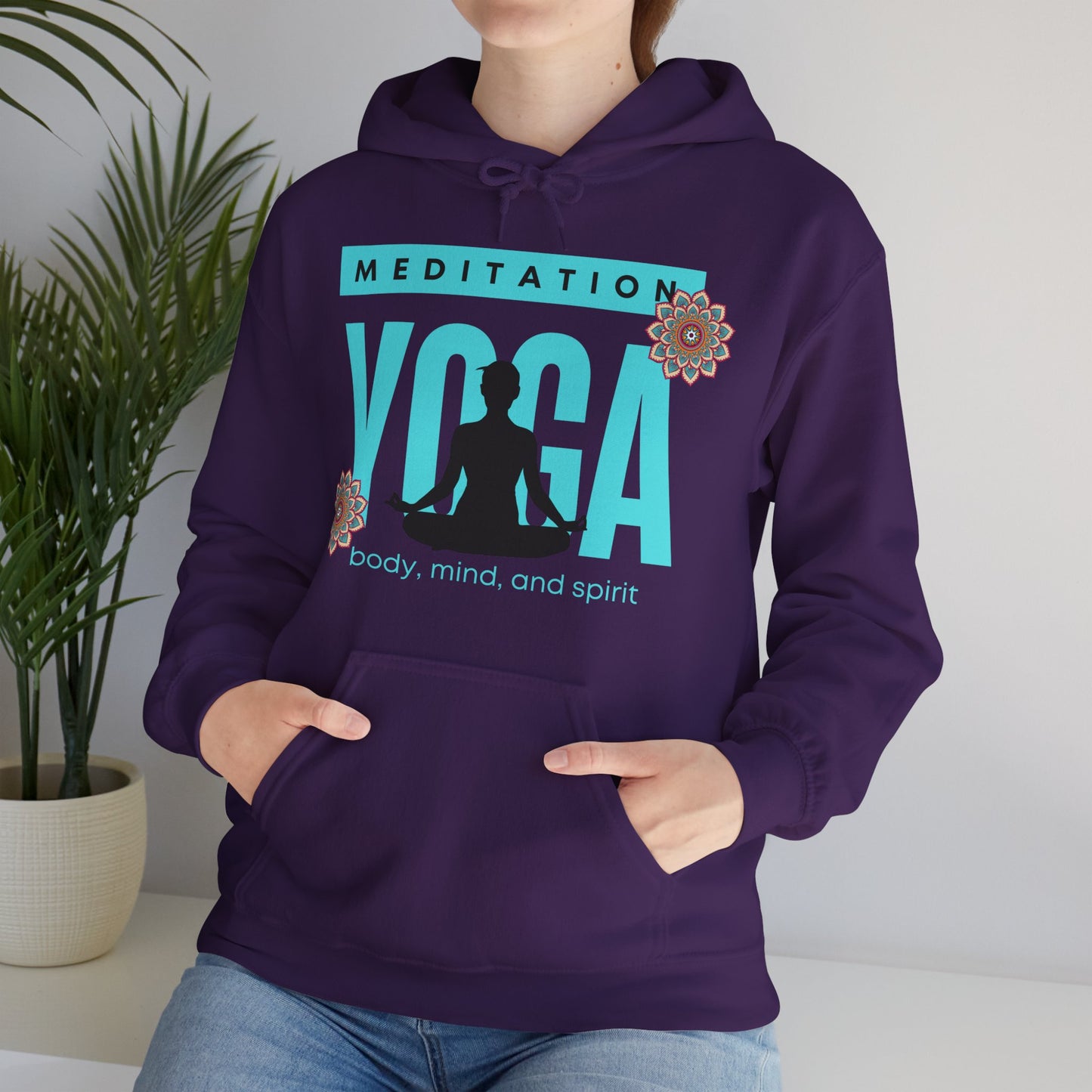 🧘‍♀️✨Mind • Body • Spirit Hoodie — Wear Your Practice, Live Your Peace🌿