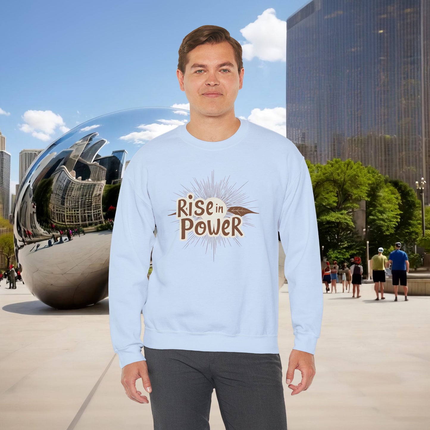 🔥 RISE IN POWER — Menaste Crewneck Sweatshirt