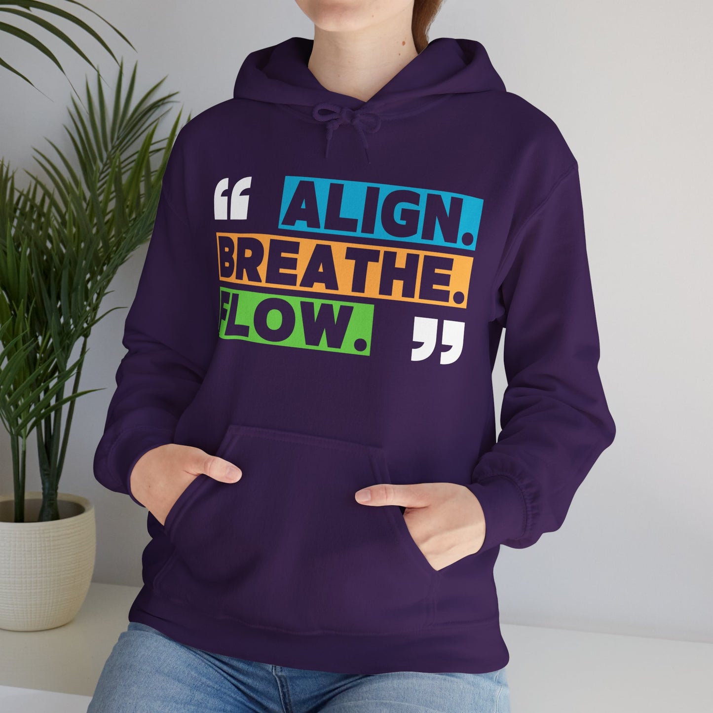 🌬️Align. Breathe. Flow. Hoodie🌙✨🌿