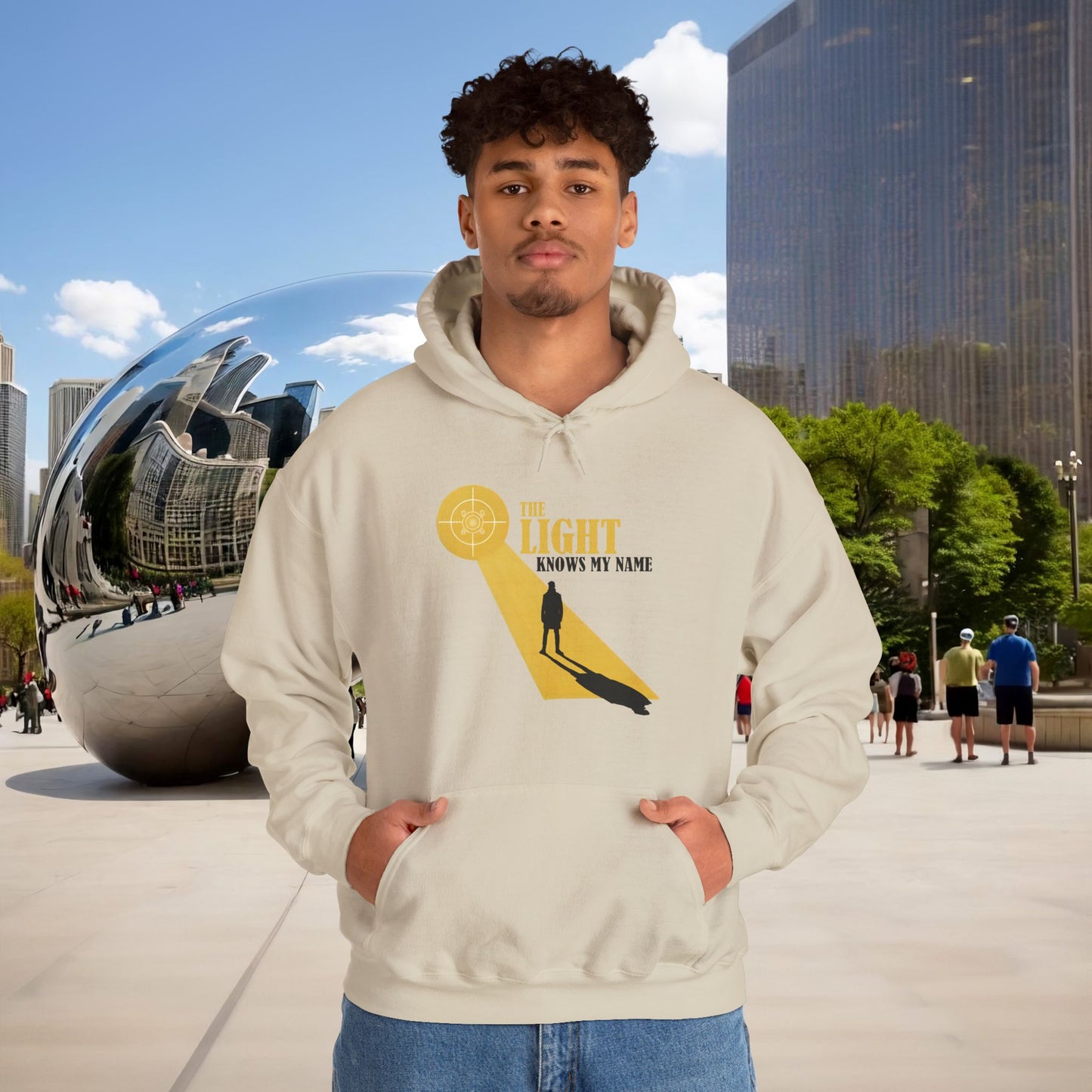 ☀️ THE LIGHT KNOWS MY NAME — Menaste™ Hoodie