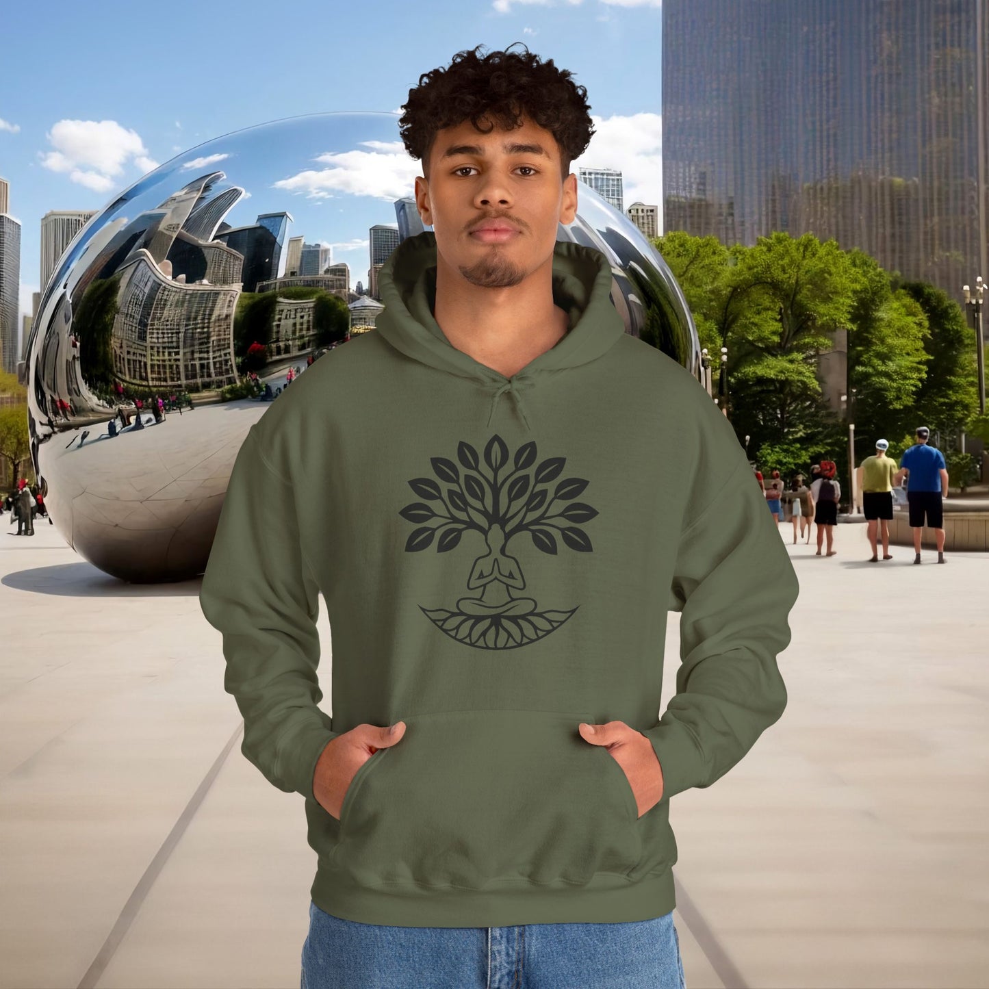 🌳 Menaste “Rooted Serenity” Hoodie