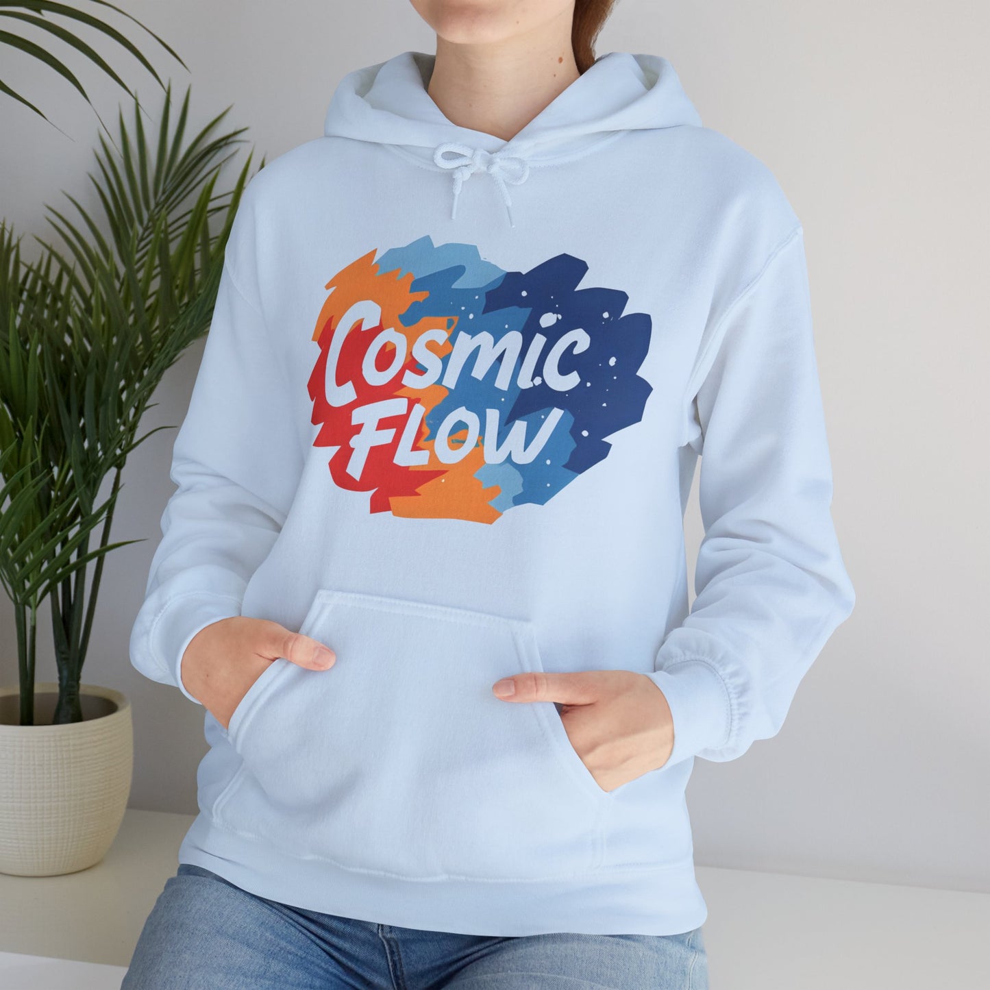 🌠Cosmic Flow Hoodie – Spiritual Starseed Vibes | Unisex Chakra Hoodie for Free Souls✨🌀