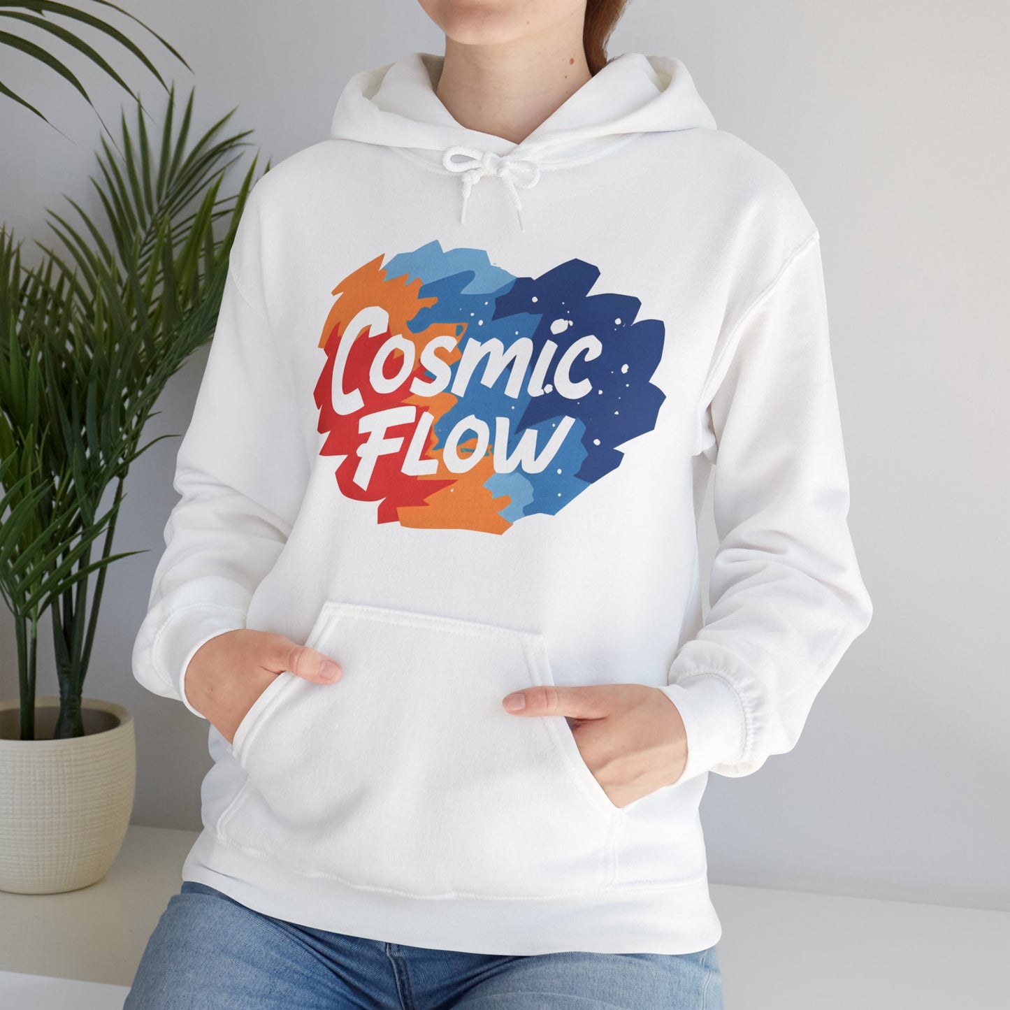 🌠Cosmic Flow Hoodie – Spiritual Starseed Vibes | Unisex Chakra Hoodie for Free Souls✨🌀