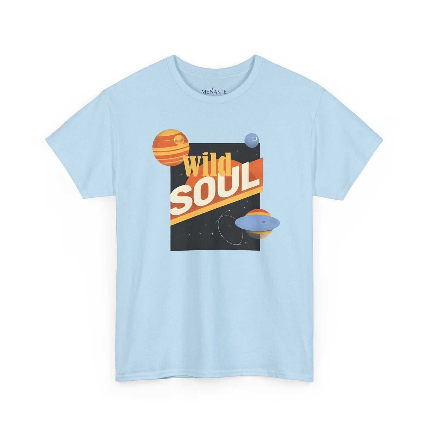 🌌 Menaste "WILD SOUL" — Cosmic Nomad Tee
