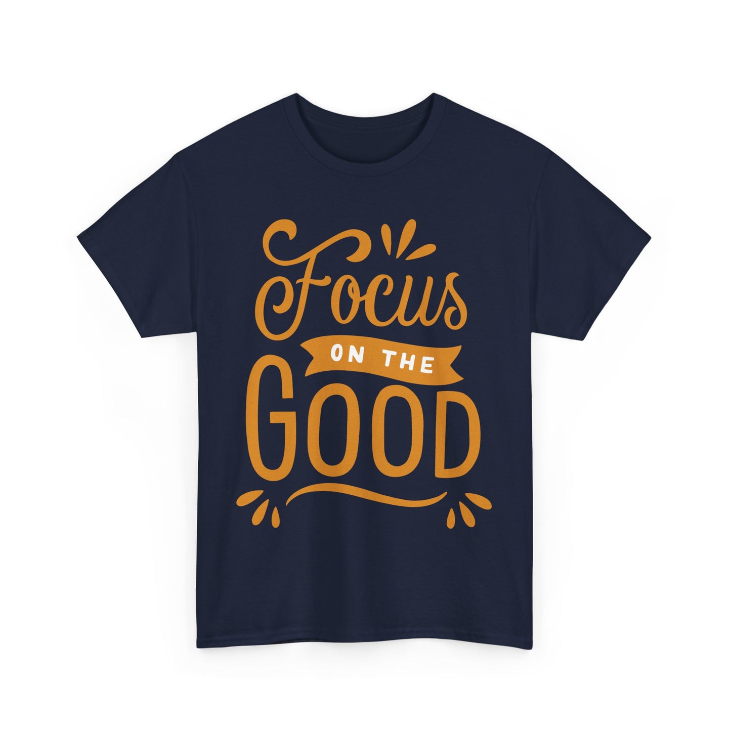 🌞"Goodness Lens" Heavy Cotton Tee - Where Intention Flows, Joy Grows