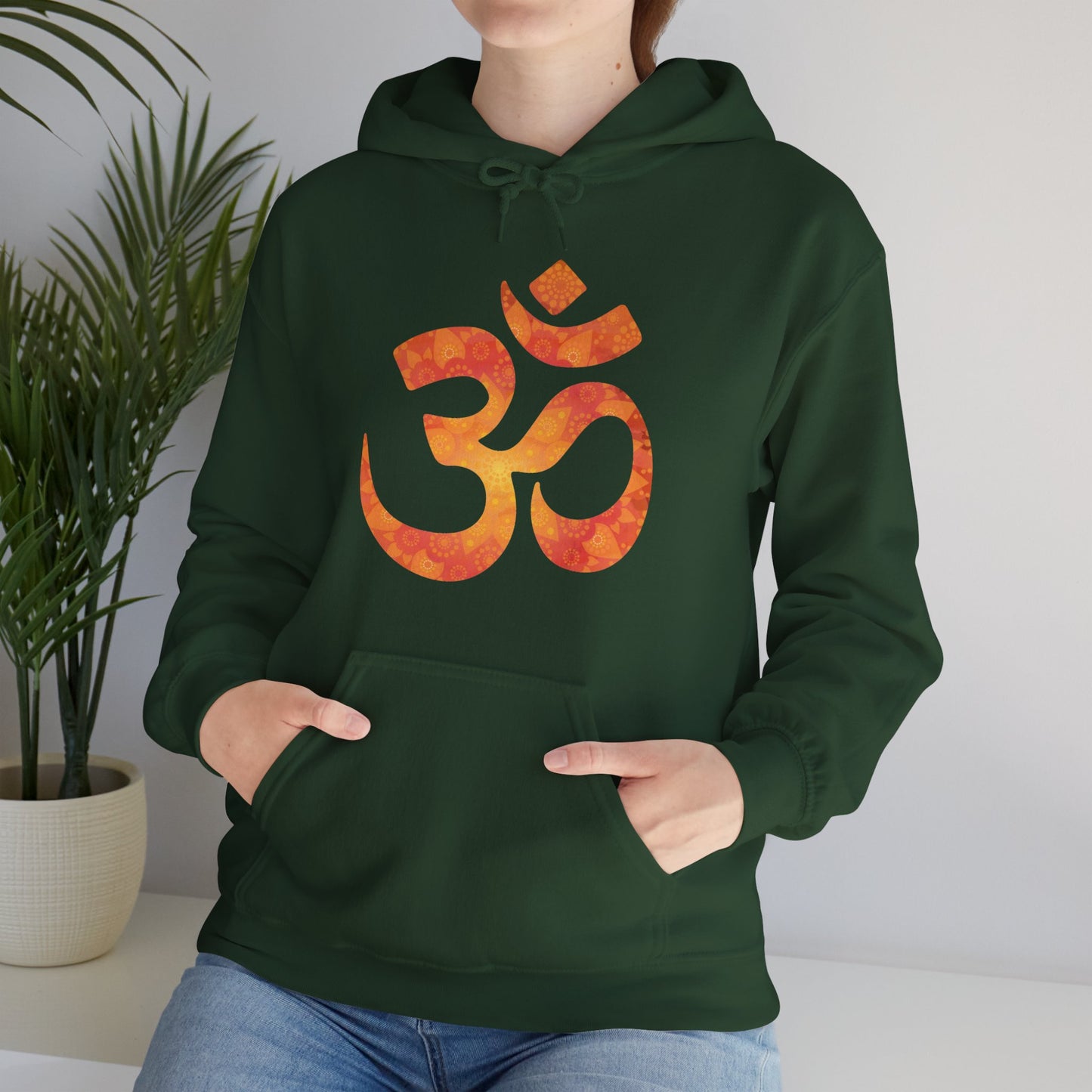 🕉️Sacred Om Mandala Hoodie – A Wearable Mantra of Peace & Power🔥