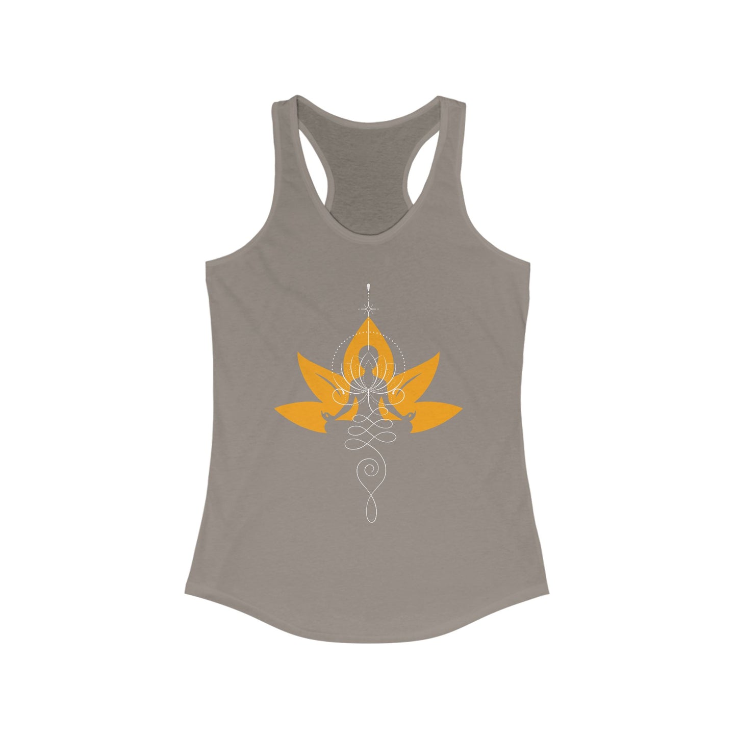 “Heartline Connection” Racerback Tank – Love as Your Anchor, Light as Your Guide