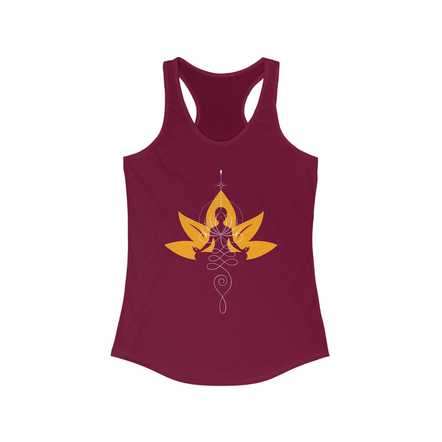 “Heartline Connection” Racerback Tank – Love as Your Anchor, Light as Your Guide