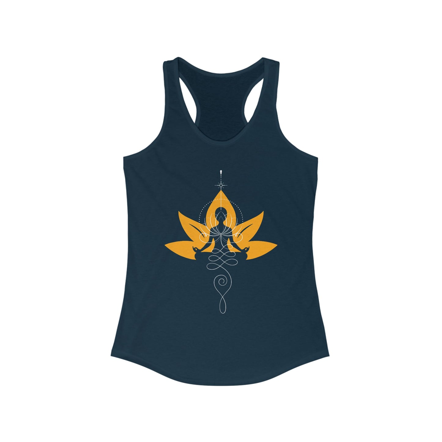 “Heartline Connection” Racerback Tank – Love as Your Anchor, Light as Your Guide