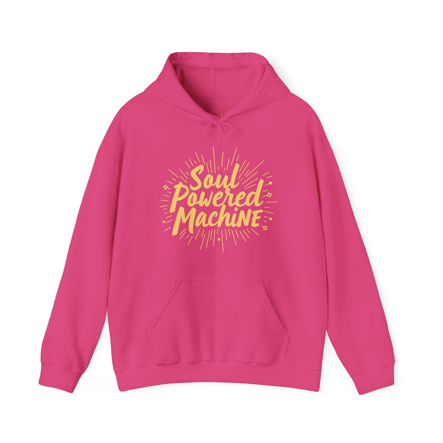 ⚡SOUL POWERED MACHINE Hoodie — Spirit in Motion, Power in Presence🔥💪