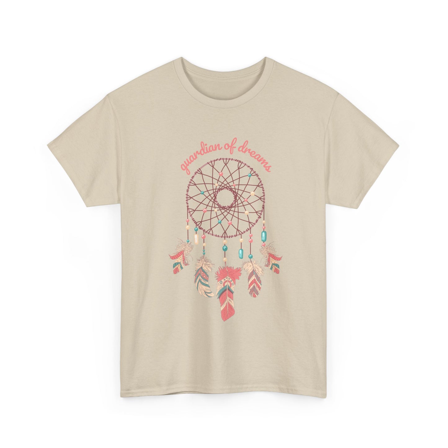 "Guardian of Dreams" - Boho Spirit Heavy Cotton Tee
