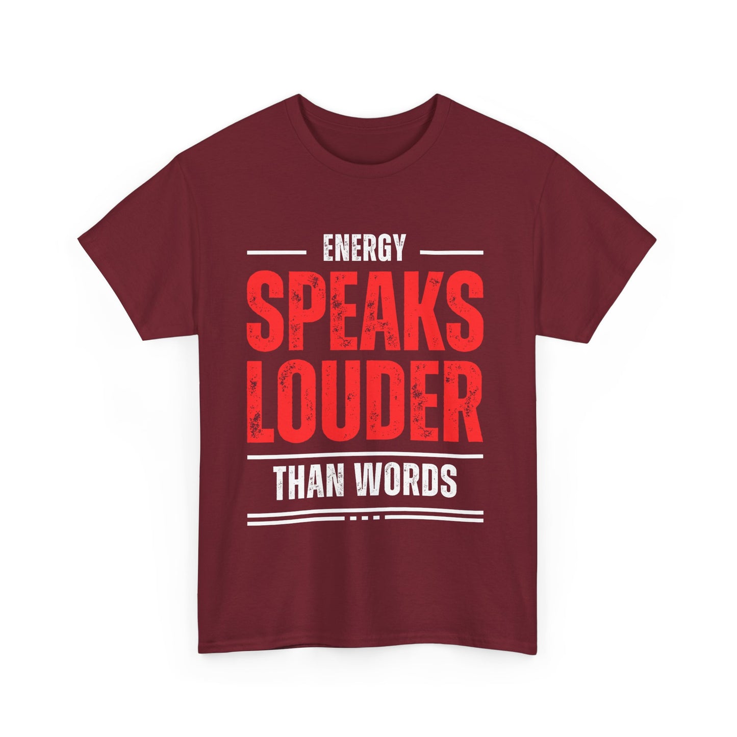 ⚡Vibe Frequency Heavy Cotton Tee - Where Energy Speaks Truth
