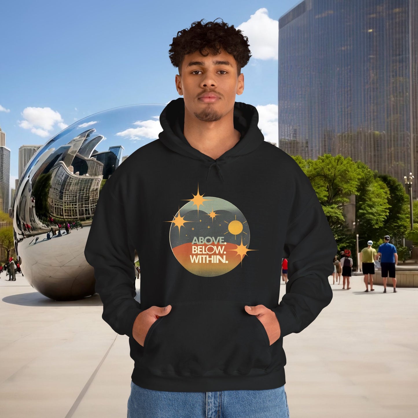 ✨Above, Below, Within – Menaste Hoodie