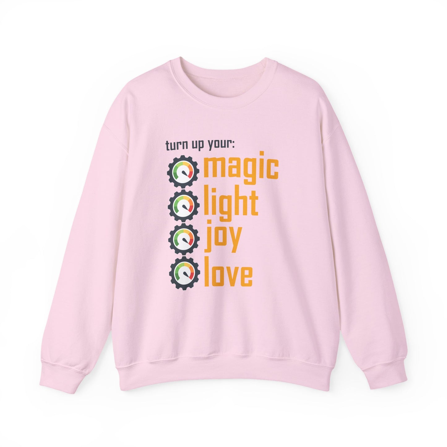 🎚️Turn Up Your Light - A Soulful Volume of You - Crewneck Sweatshirt