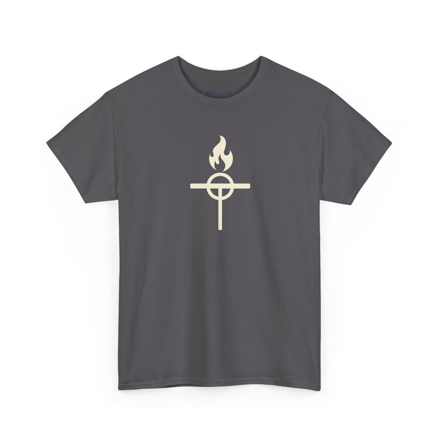 ⚔️ The Warrior Monk Sigil — Menaste Monastic T-Shirt